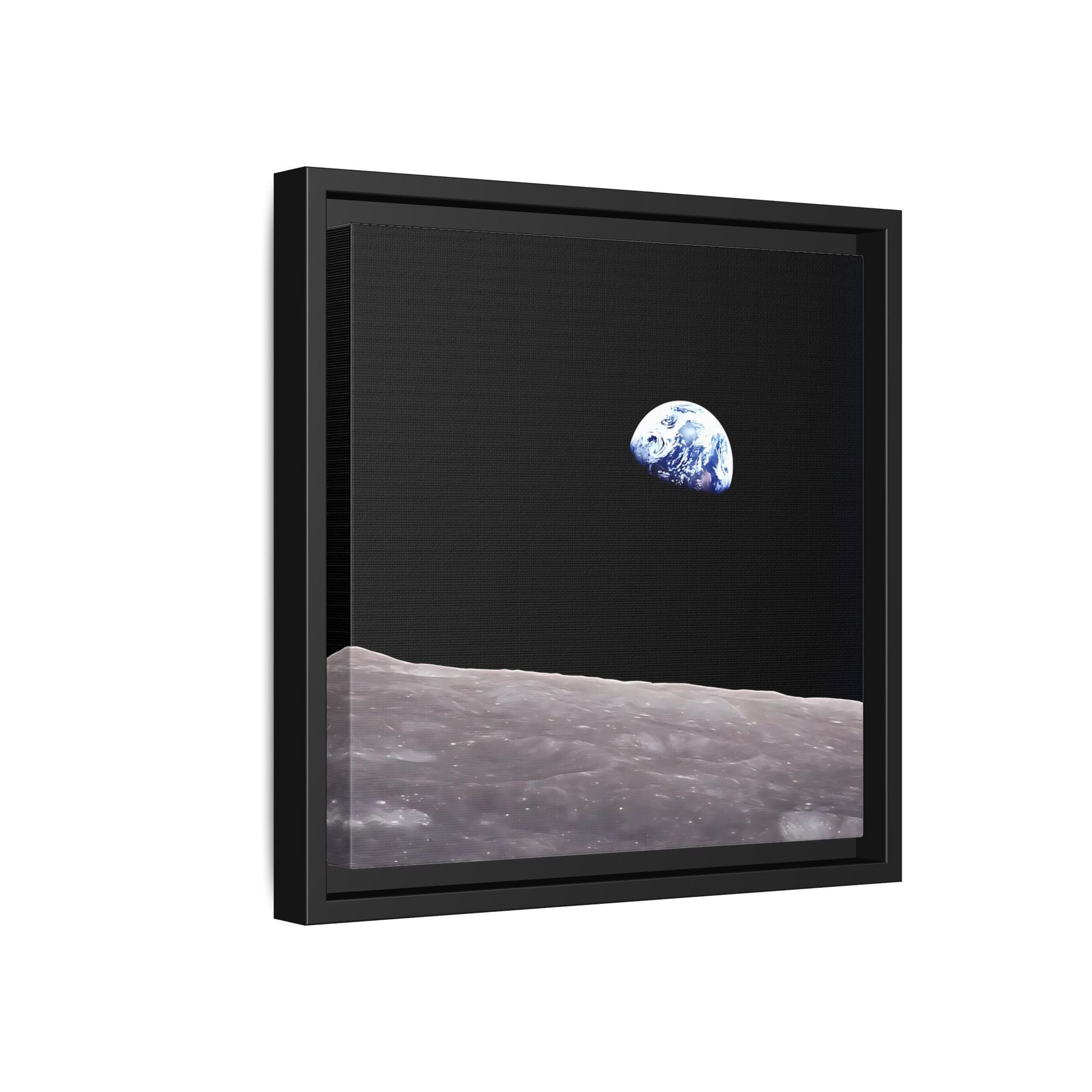 Apollo 8 Nasa Space Canvas Prints - Earth from Moon Wall Art - YesArtYes