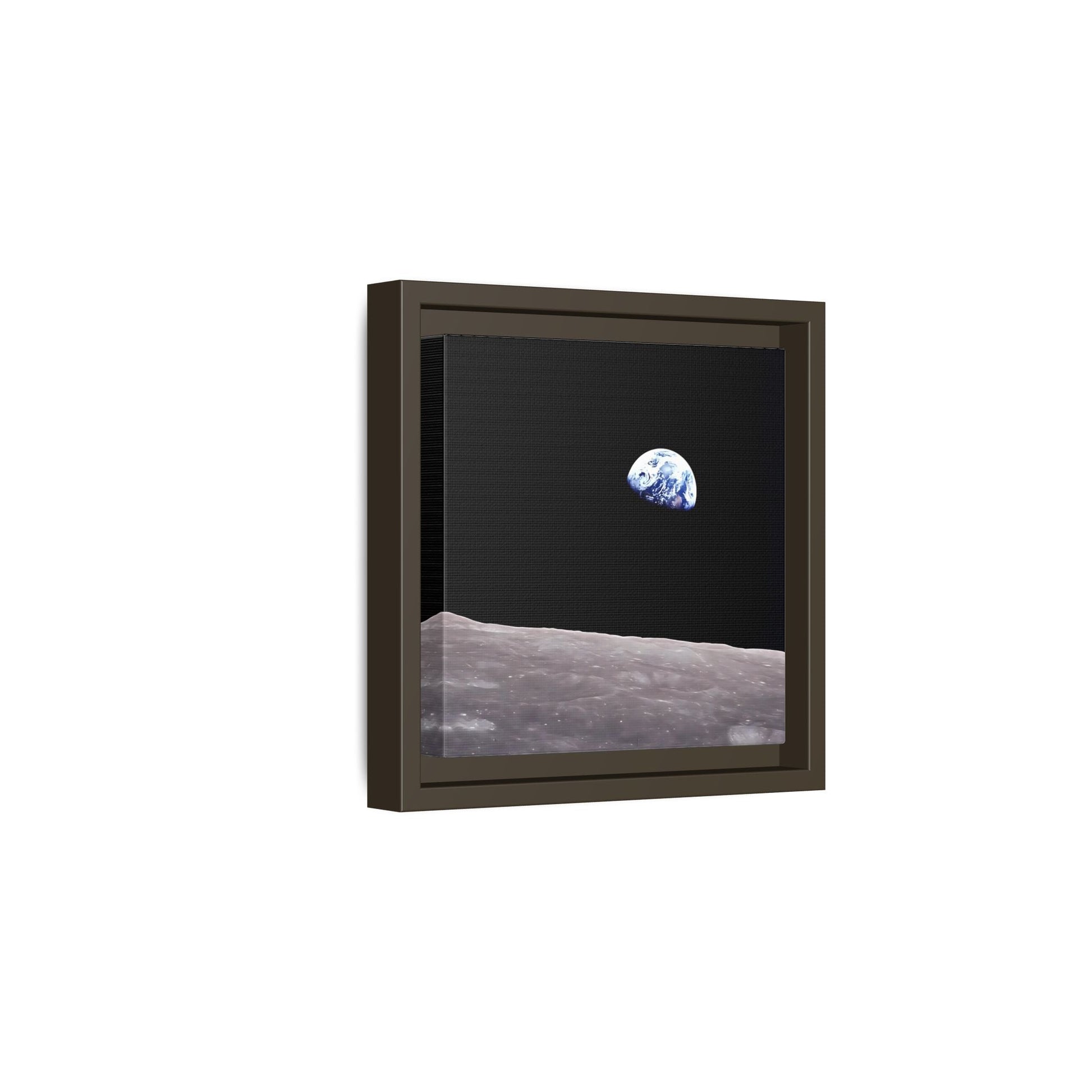 Apollo 8 Nasa Space Canvas Prints - Earth from Moon Wall Art - YesArtYes