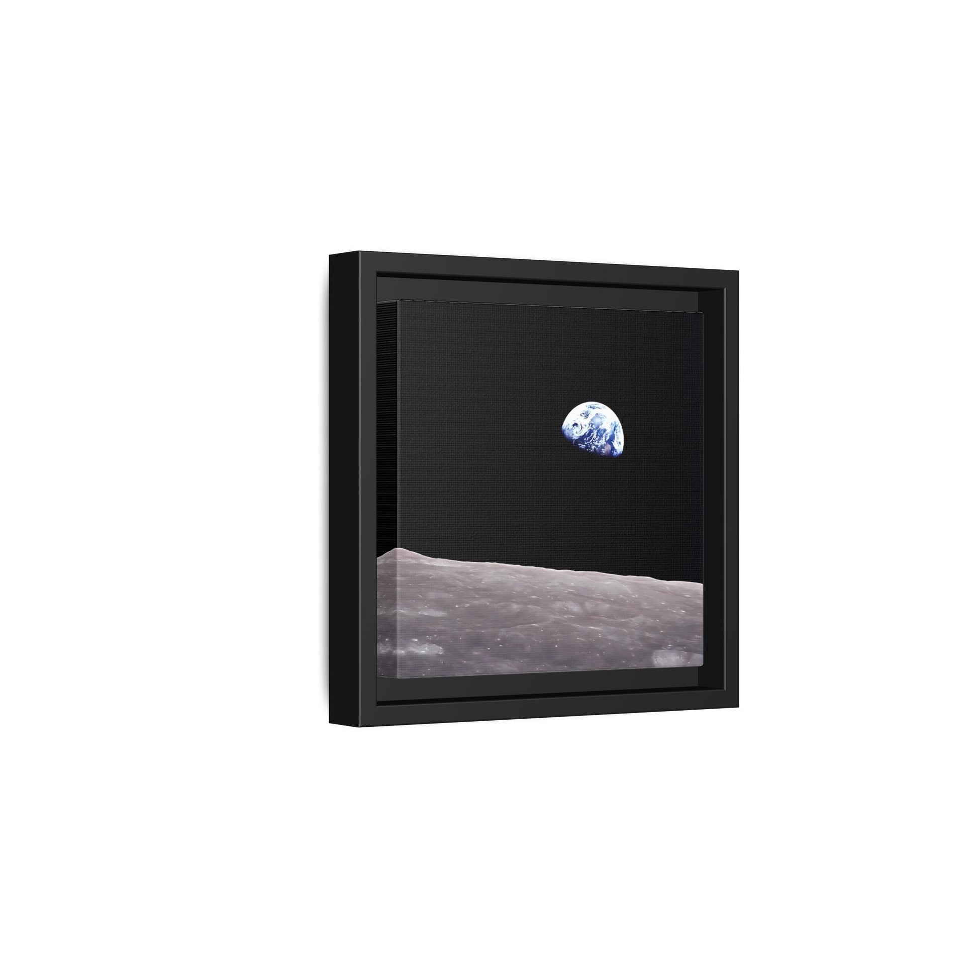 Apollo 8 Nasa Space Canvas Prints - Earth from Moon Wall Art - YesArtYes
