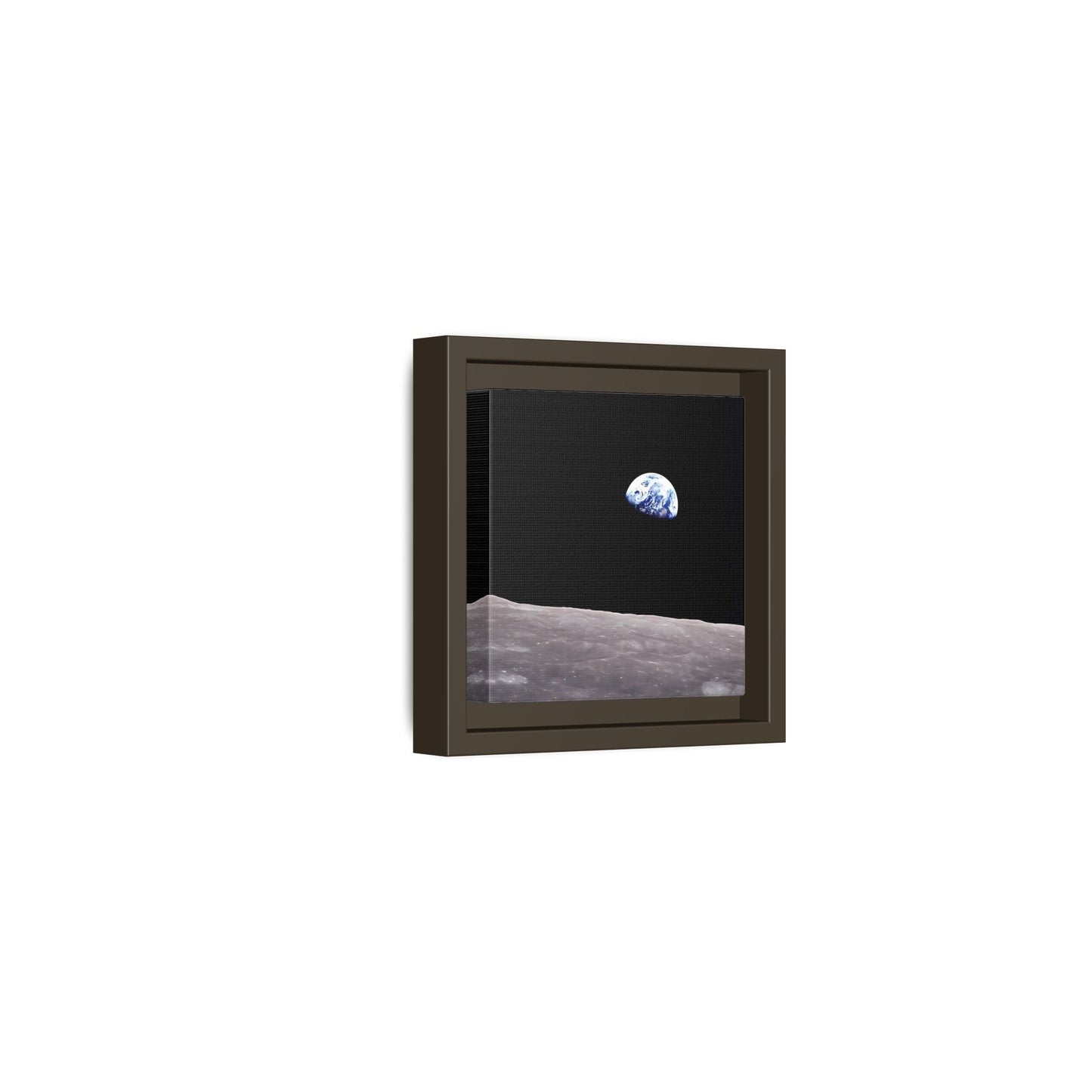 Apollo 8 Nasa Space Canvas Prints - Earth from Moon Wall Art - YesArtYes