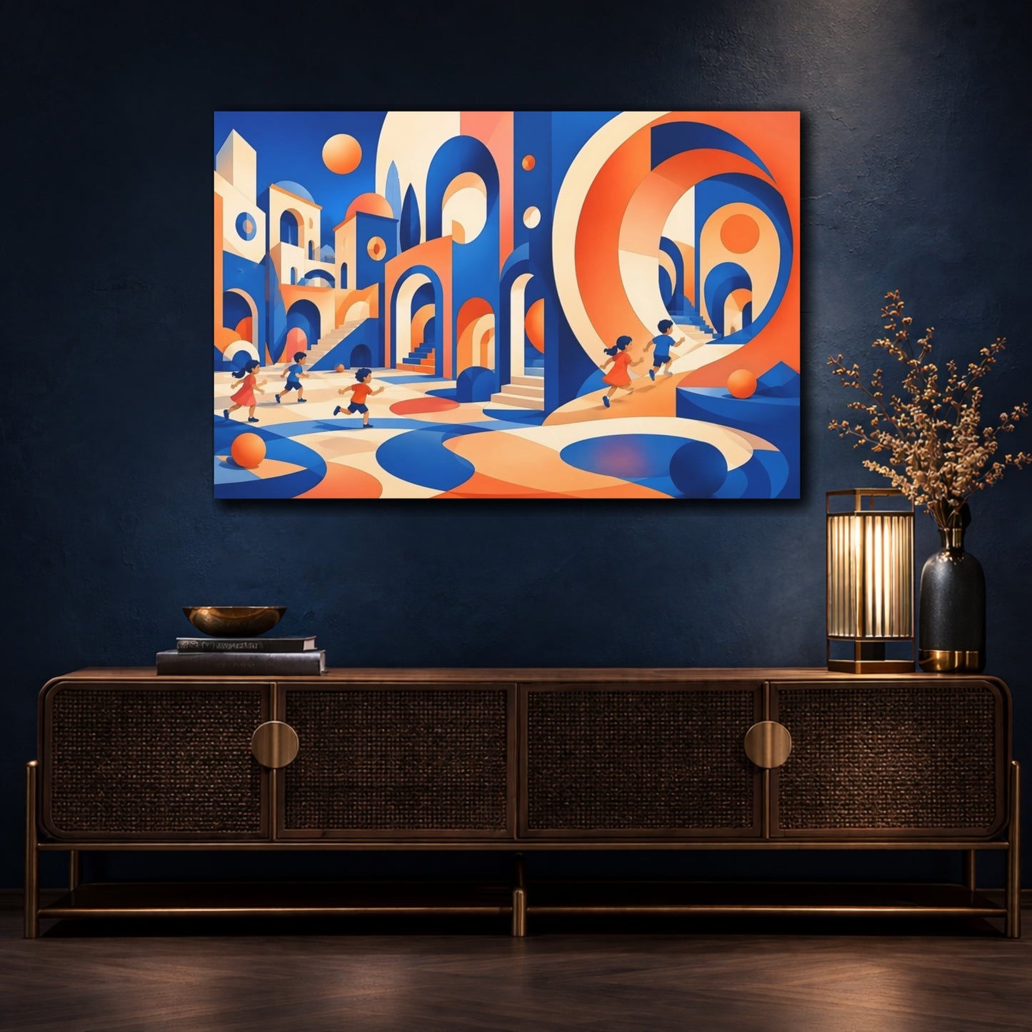 Mockup 4. Archway Adventure shown as canvas print