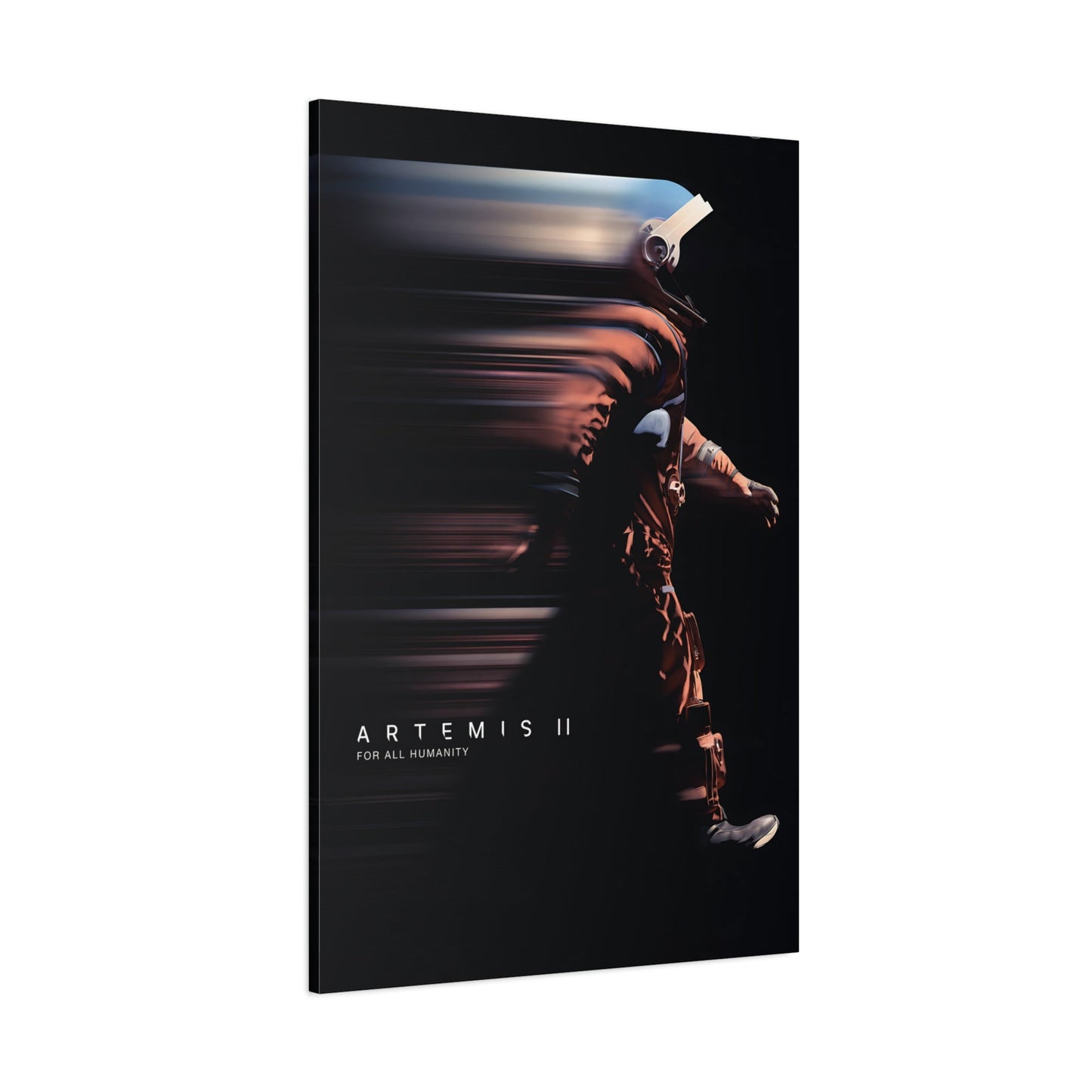 Artemis II Motivation Canvas Print - Pioneering Space NASA Wall Art - YesArtYes