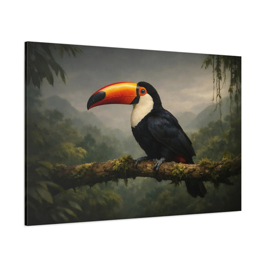 Birds Toucan Tropical - Canvas Wall Art Print - YesArtYes