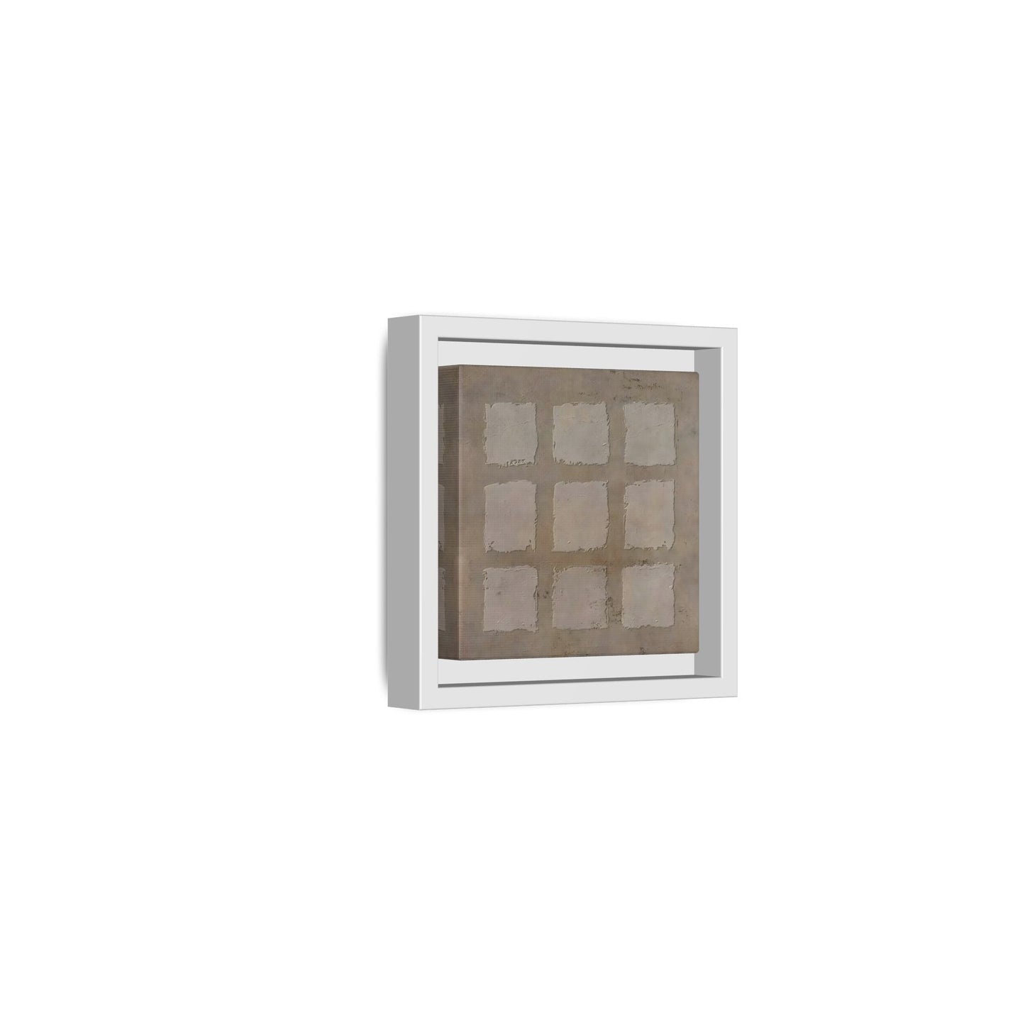 Bohemian Japanese Khaki Canvas - Wabi - Sabi 3d Texture Wall Art Painting - YesArtYes
