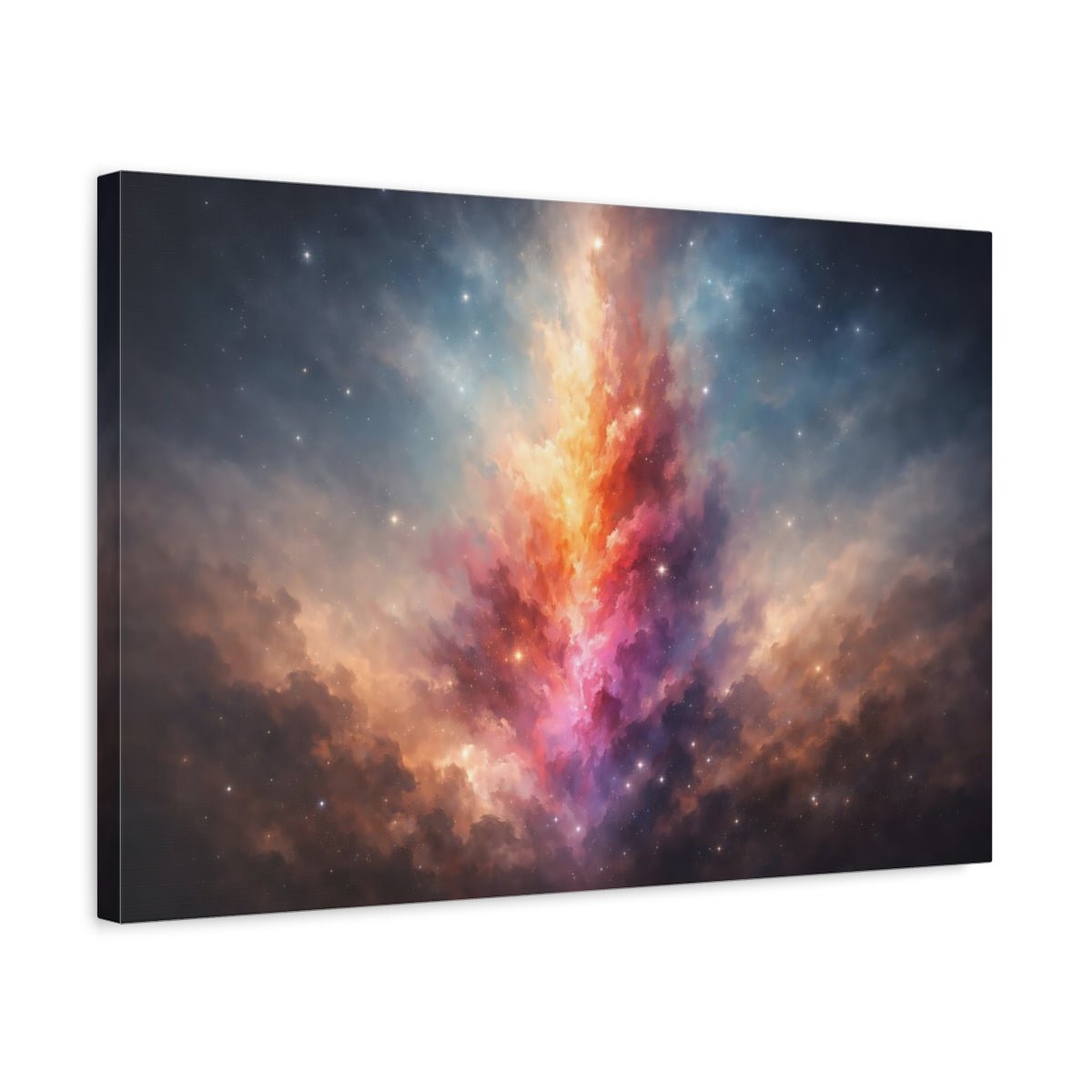 Boho Nebula Abstract - Canvas Wall Art Print - YesArtYes