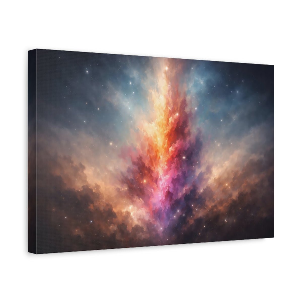 Boho Nebula Abstract - Canvas Wall Art Print - YesArtYes