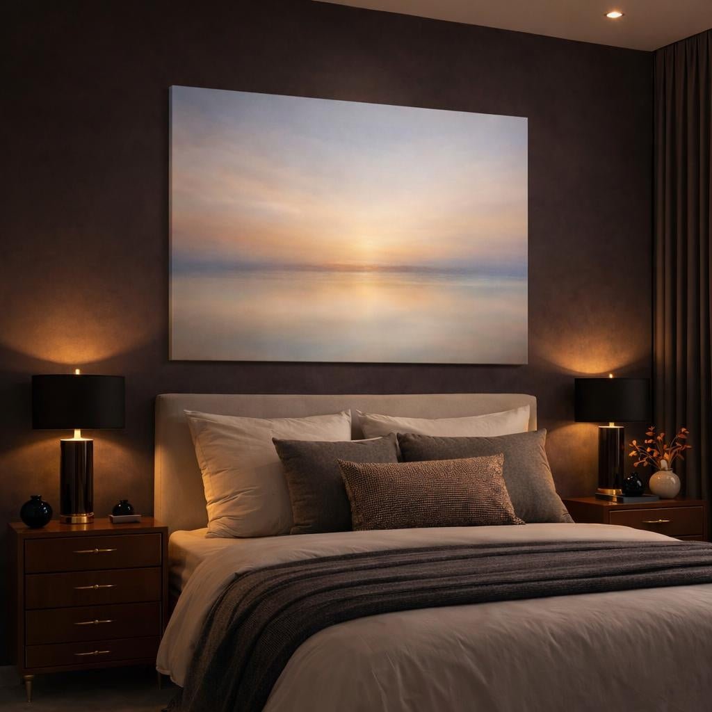 Boho Sky Horizon Nature - Canvas Wall Art Print - YesArtYes