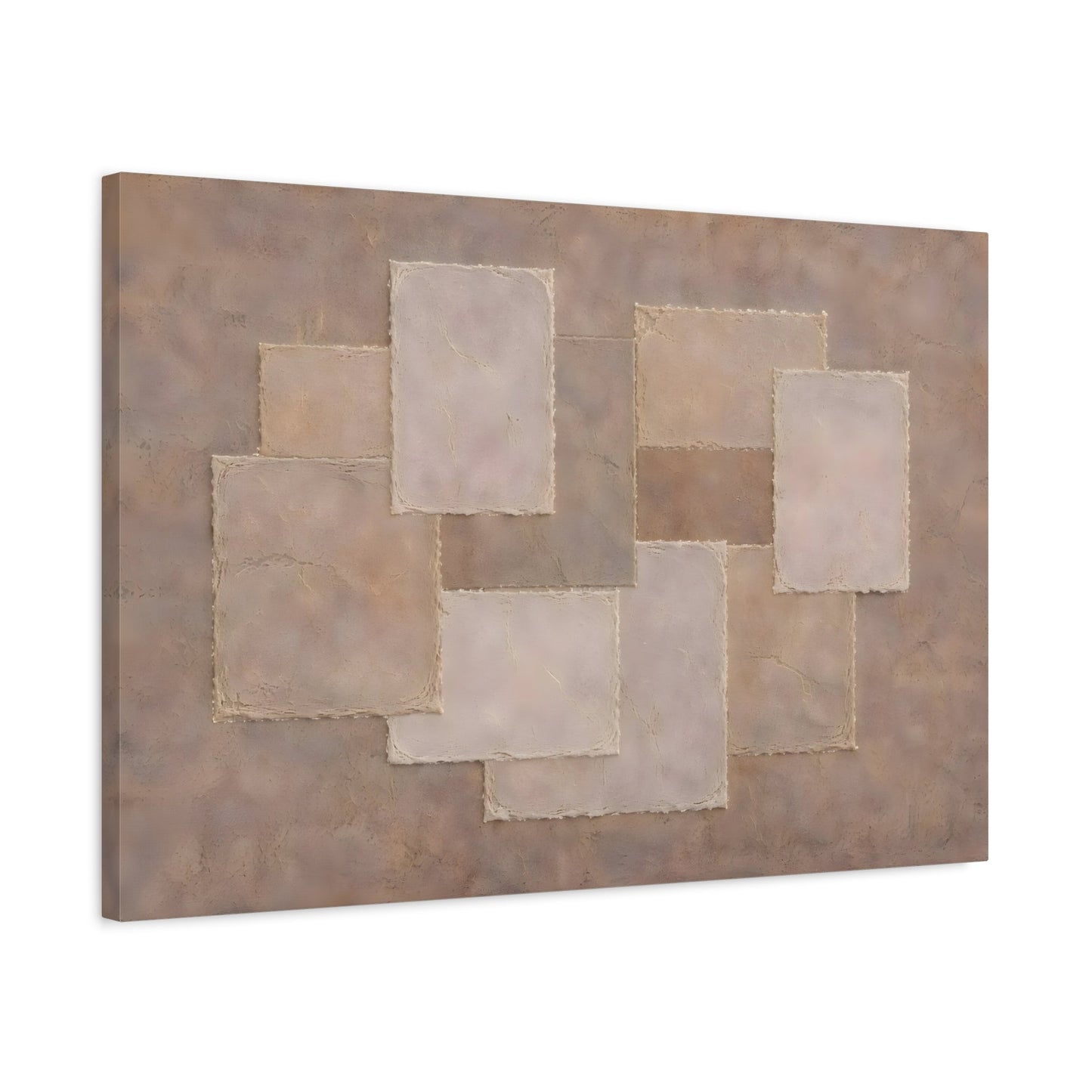 Brown Wabi Sabi Japanese Calm - Canvas Wall Art Print - YesArtYes