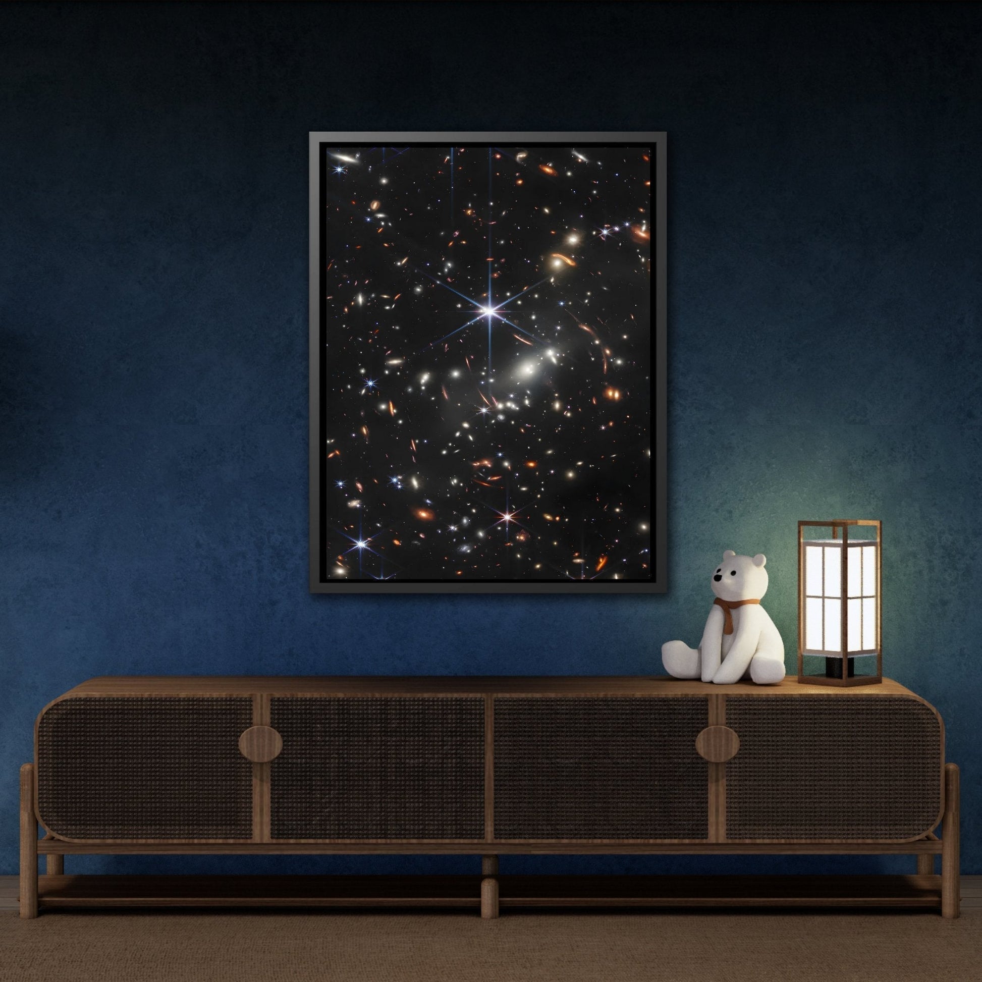 Canvas NASA Webb Cosmic Stars Wall Art Prints - Deep Field