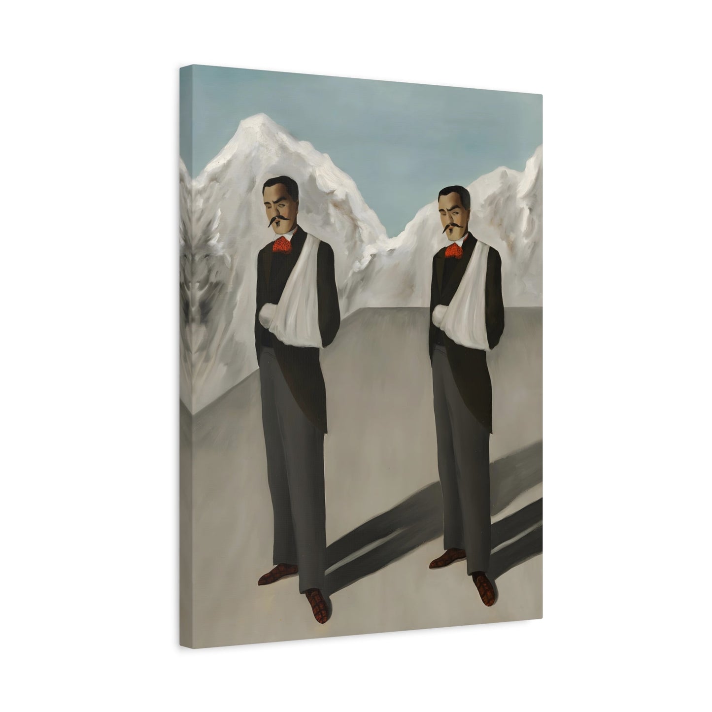 Canvas Print Imprudent - Wall Art Rene Magritte Prints for Home Decor