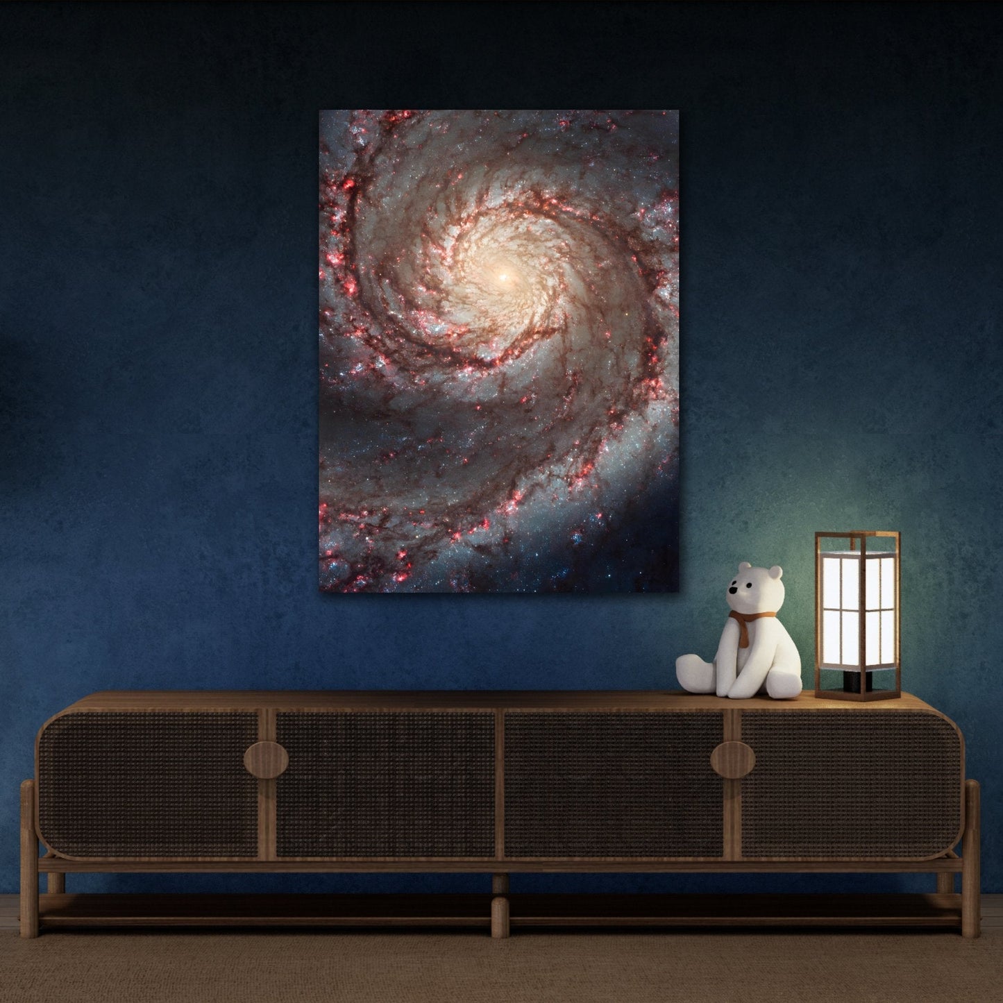 Canvas Wall Art NASA Print - Deep Space Hubble Image Prints