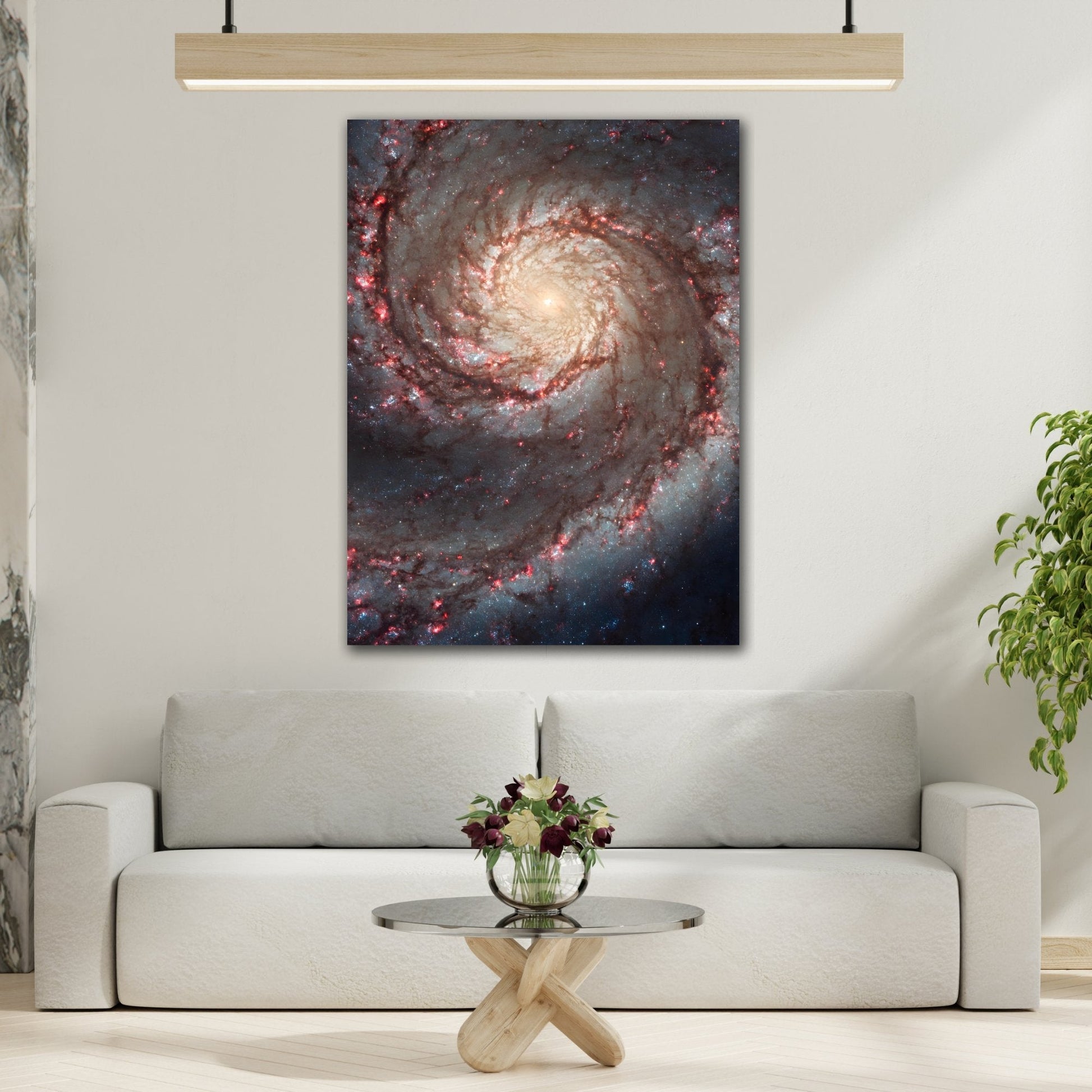 Canvas Wall Art NASA Print - Deep Space Hubble Image Prints