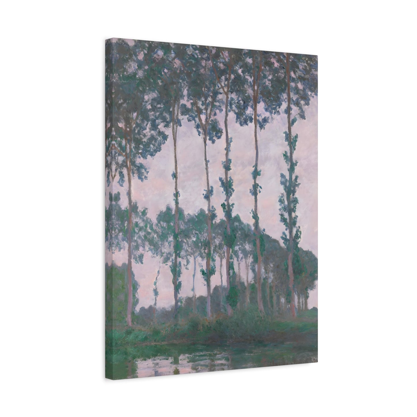 Claude Monet Poplars Banks of the Epte - Canvas Wall Art Print