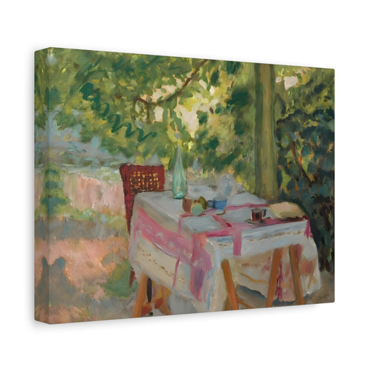 Colorful Pierre Bonnard Garden Canvas Wall Art Print - YesArtYes