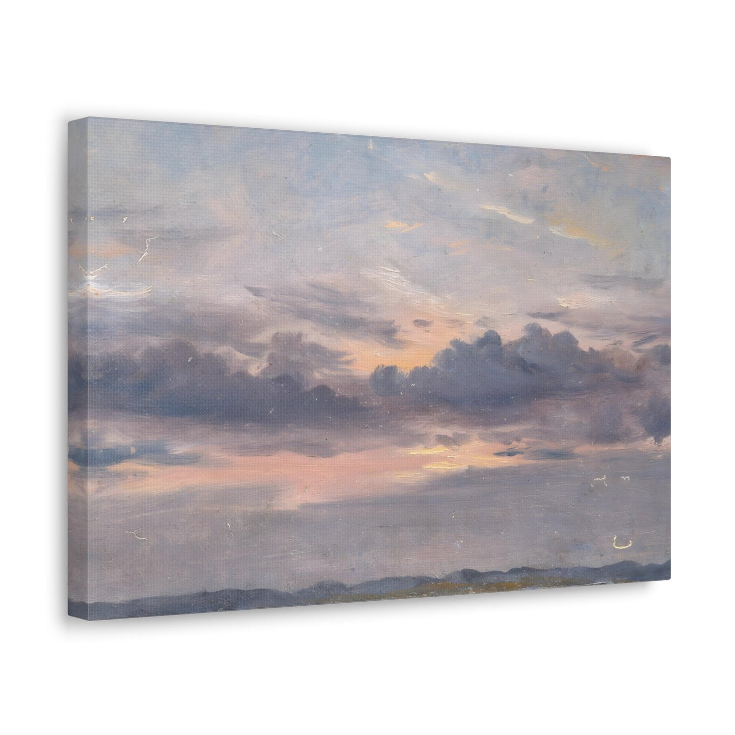 Constable Cloud Sky Romantic Sunset Canvas Print - Landscape Wall Art Prints