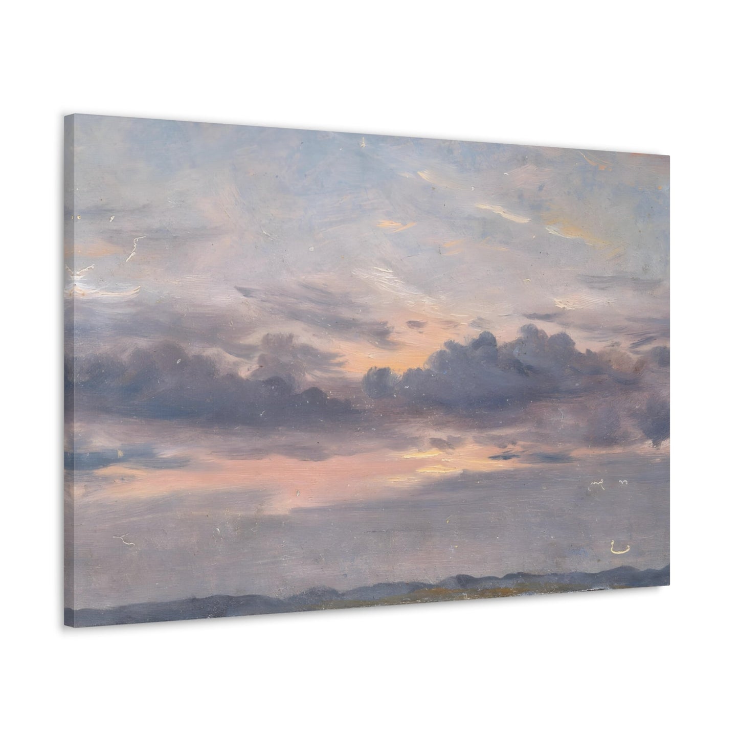 Constable Cloud Sky Romantic Sunset Canvas Print - Landscape Wall Art Prints