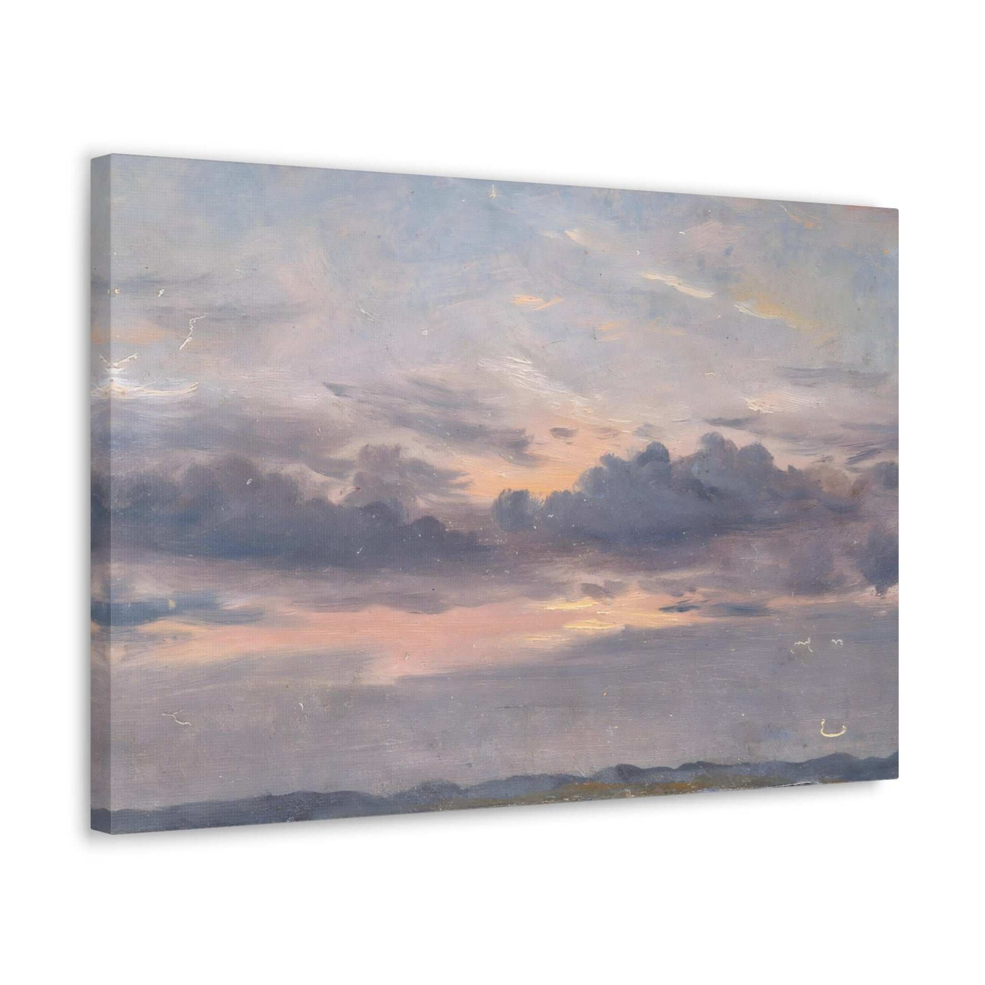 Constable Cloud Sky Romantic Sunset Canvas Print - Landscape Wall Art Prints