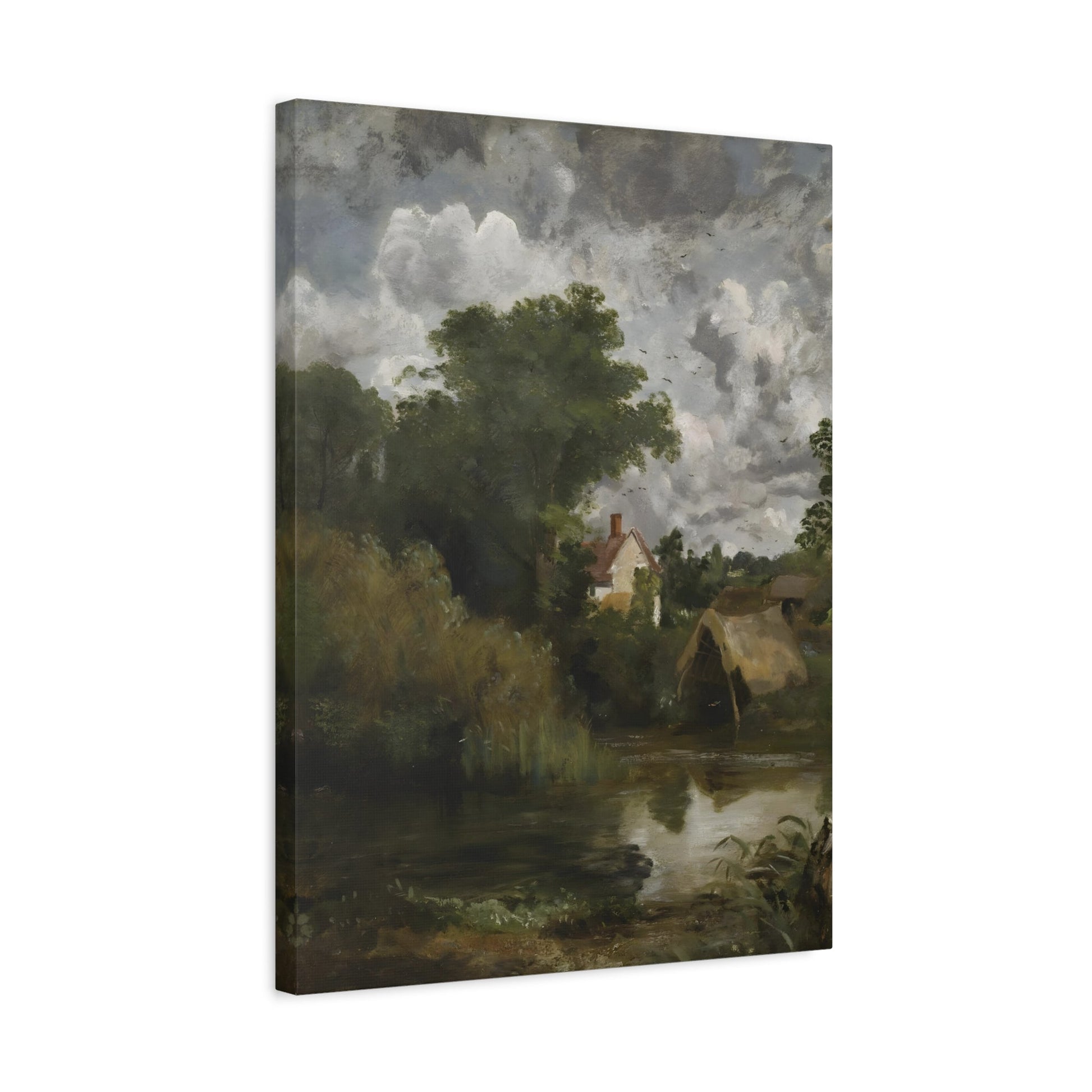 Constable Study for White Horse - Landscape Artwork Canvas Art Print