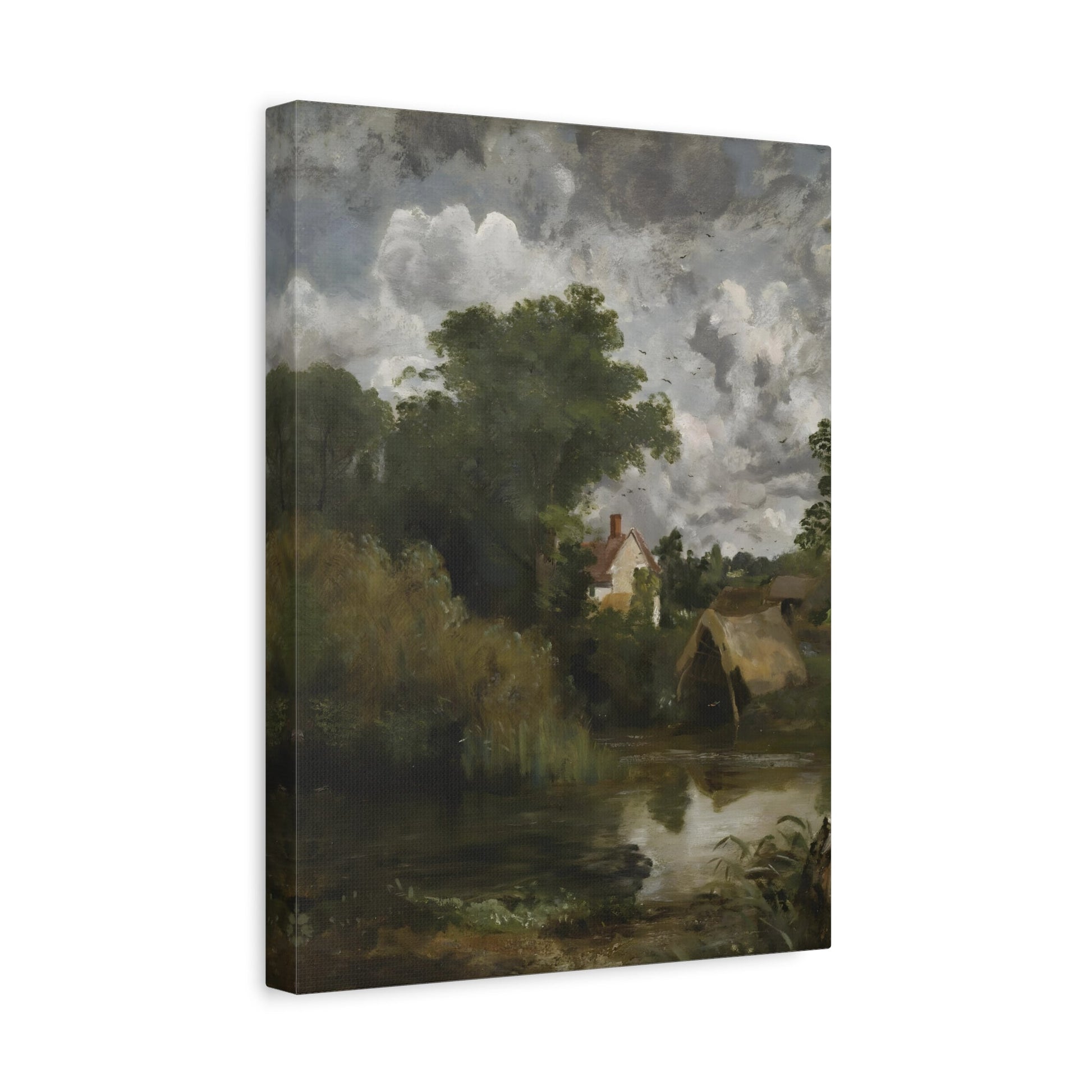 Constable Study for White Horse - Landscape Artwork Canvas Art Print