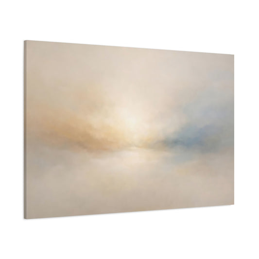 Contemporary Modern Abstract shown as stretched canvas wall art
