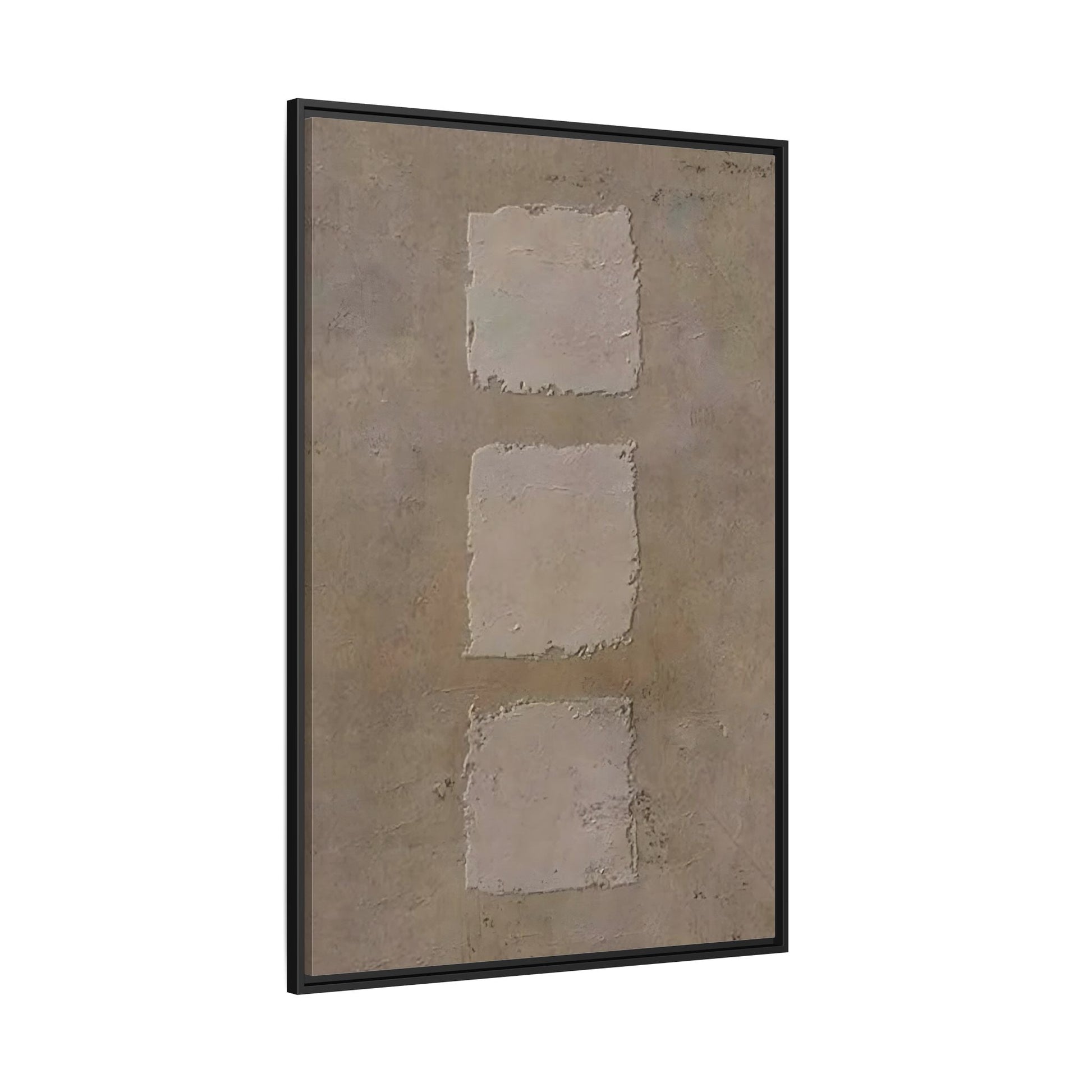 Contemporary Wabi - Sabi Minimalist Japanese Bohemian Canvas Print - YesArtYes