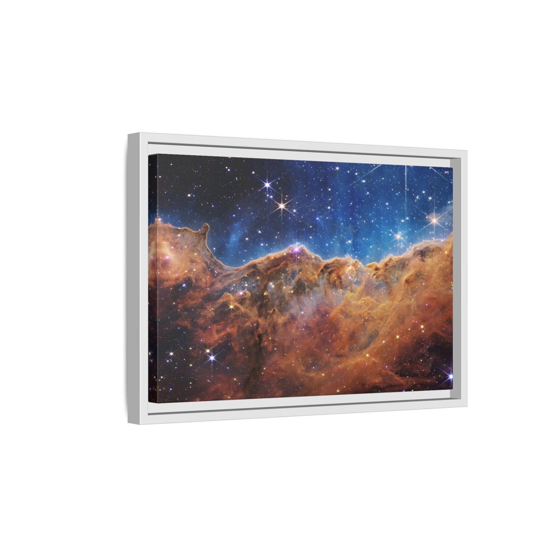 Cosmic Cliffs Canvas Wall Art Print - NASA James Webb Space Telescope