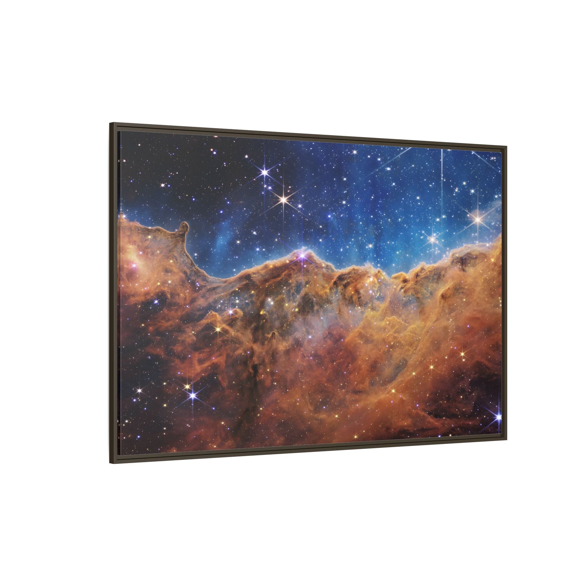 Cosmic Cliffs Canvas Wall Art Print - NASA James Webb Space Telescope