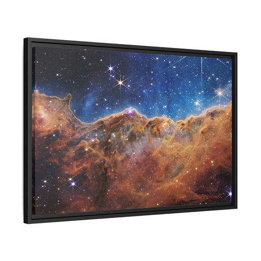 Cosmic Cliffs Canvas Wall Art Print - NASA James Webb Space Telescope
