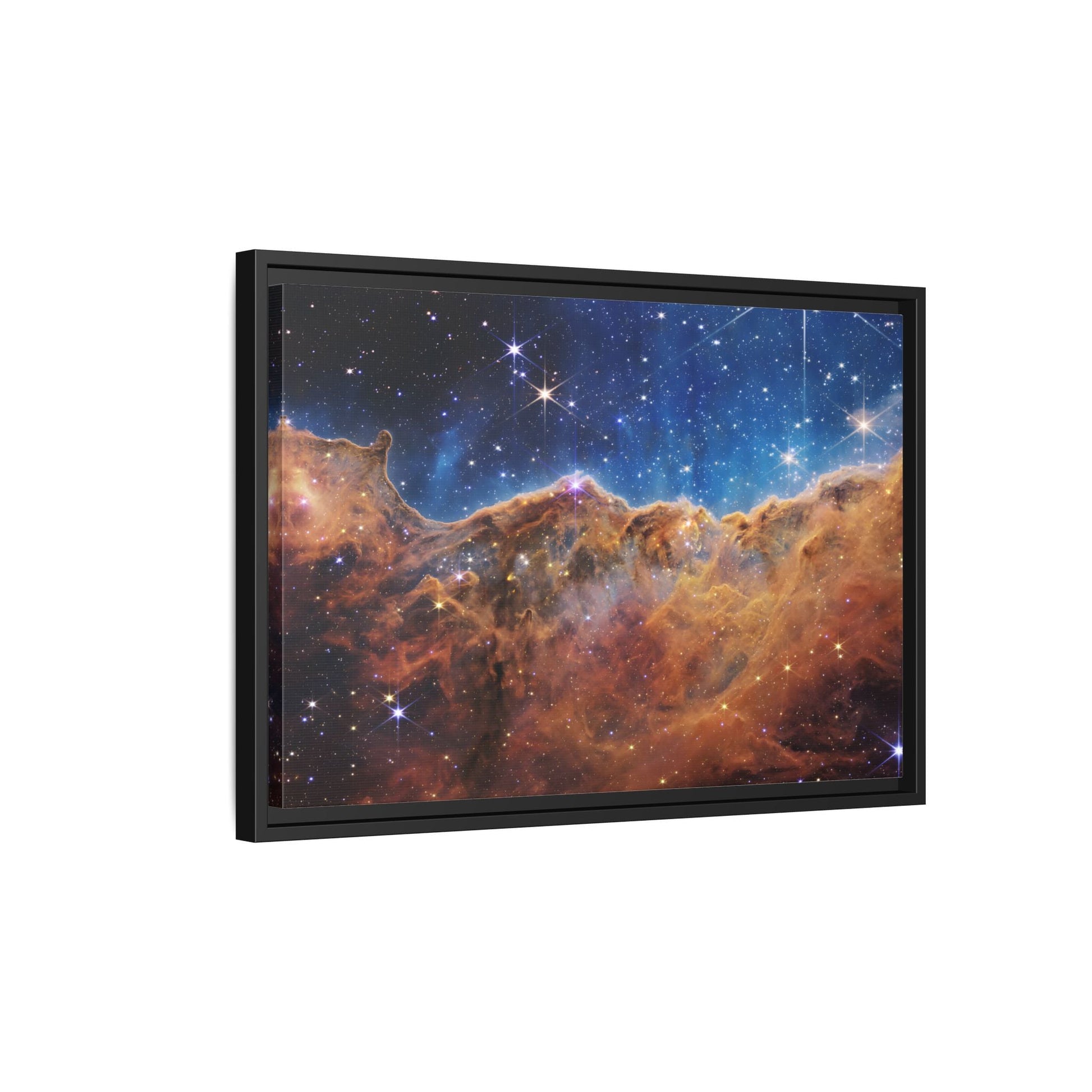 Cosmic Cliffs Canvas Wall Art Print - NASA James Webb Space Telescope