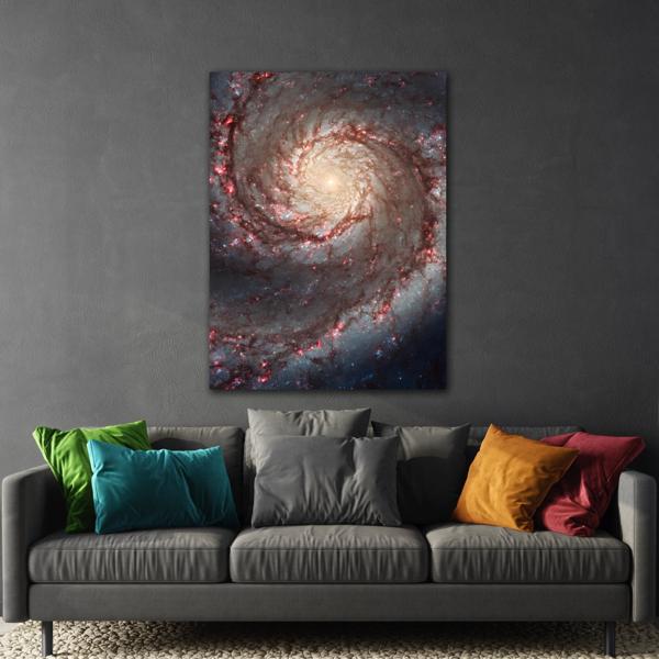 Deep Space Nasa Canvas Print - Hubble Telescope Image Wall Art - YesArtYes