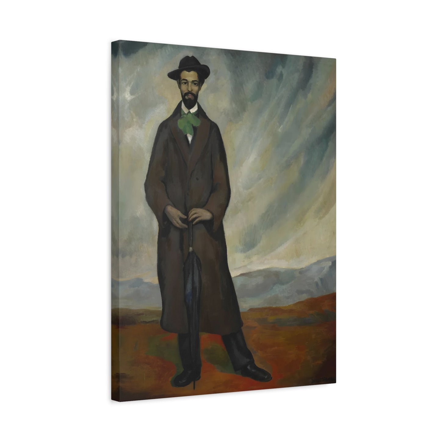 Diego Rivera Canvas Prints - Mexican Portrait of a Spaniard Wall Art - YesArtYes