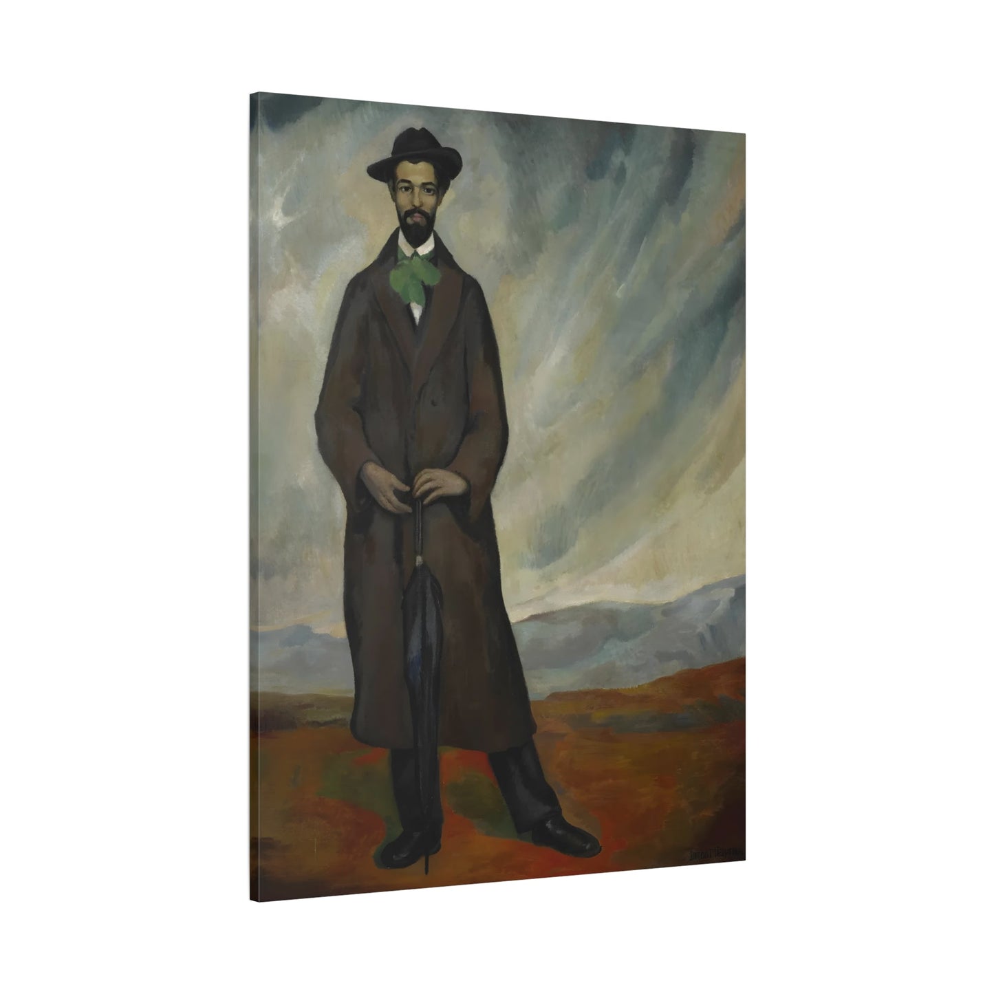 Diego Rivera Canvas Prints - Mexican Portrait of a Spaniard Wall Art - YesArtYes
