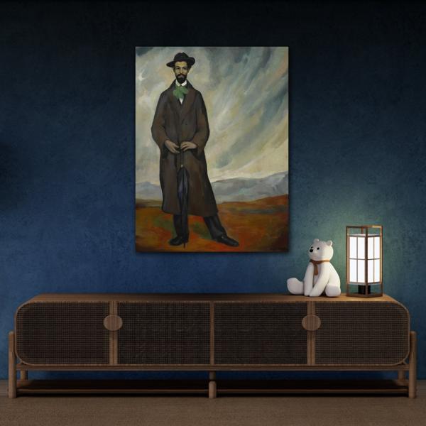 Diego Rivera Canvas Prints - Mexican Portrait of a Spaniard Wall Art - YesArtYes