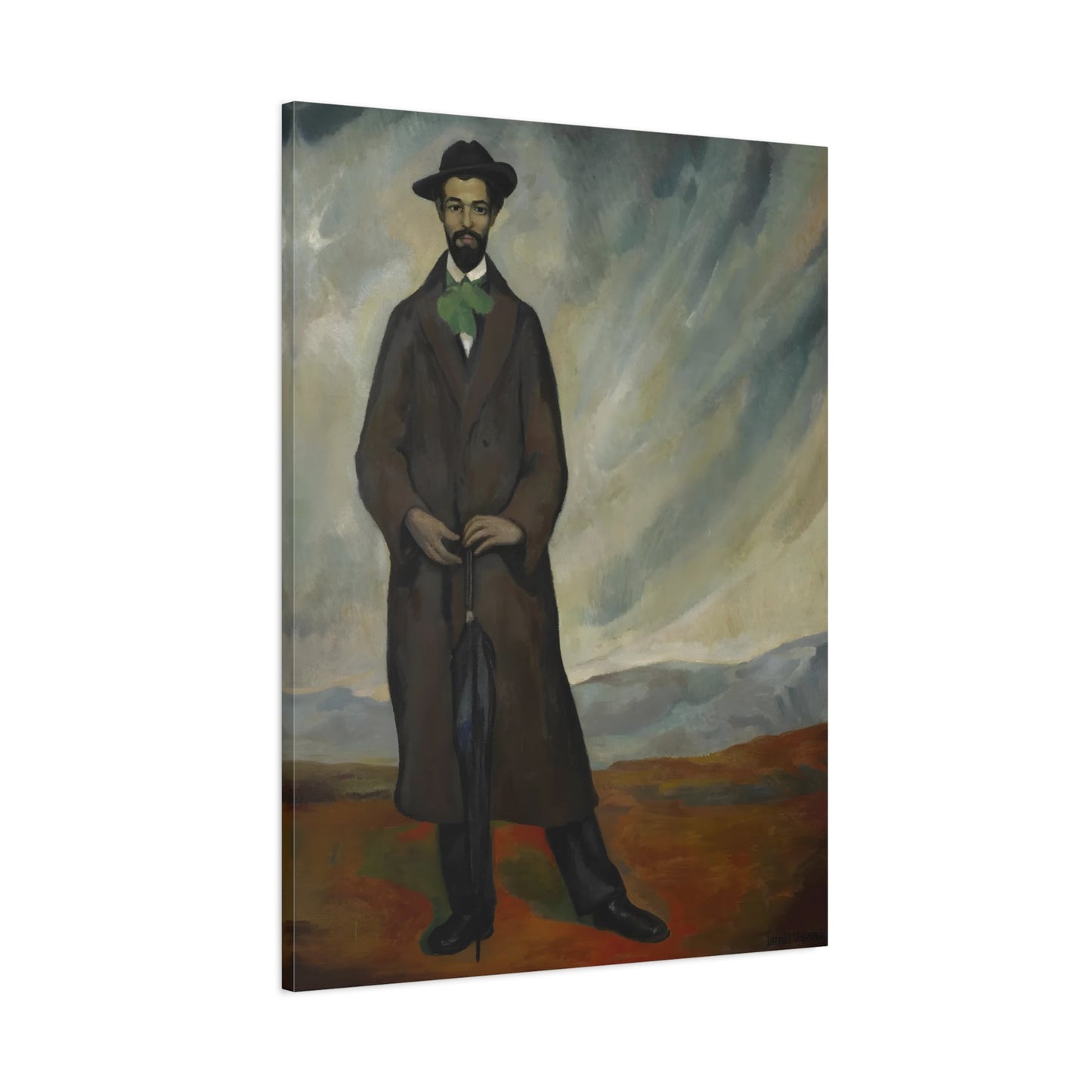 Diego Rivera Canvas Prints - Mexican Portrait of a Spaniard Wall Art - YesArtYes