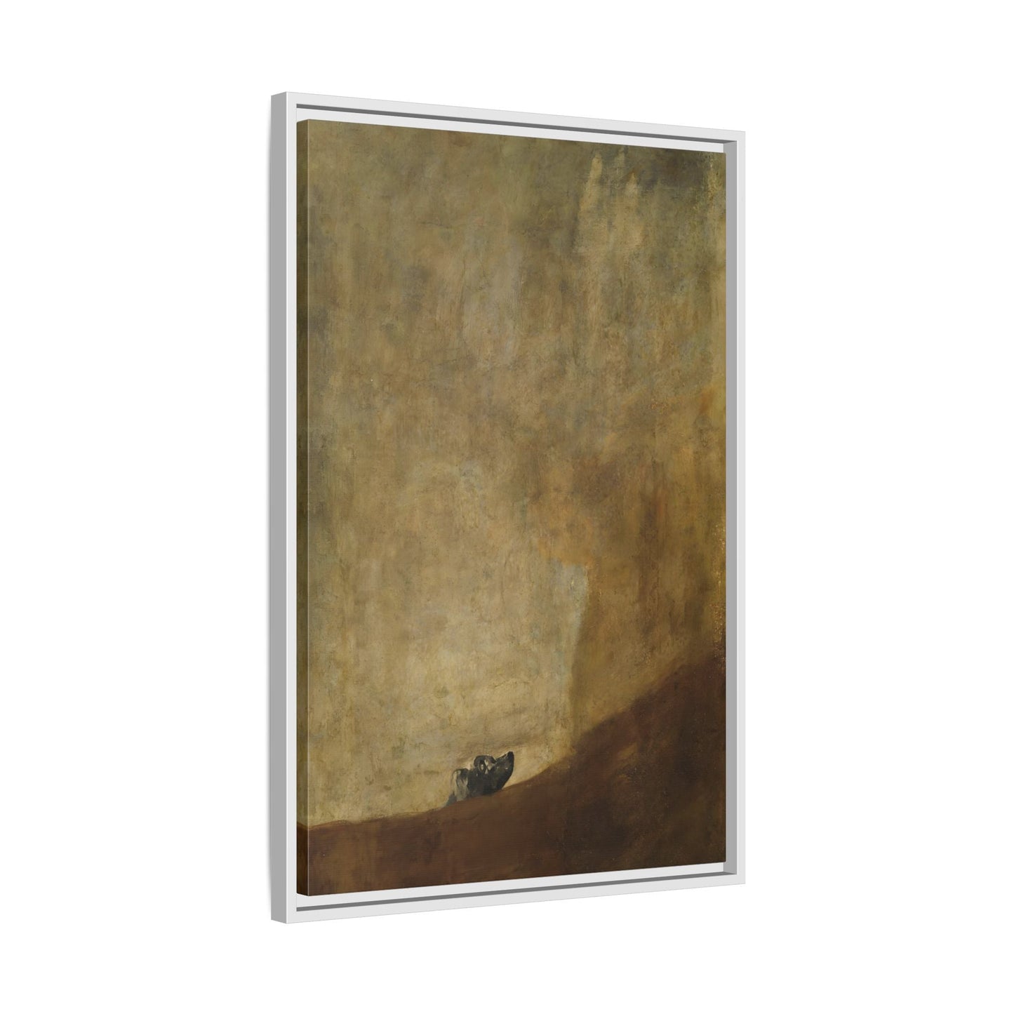 Dog Canvas Wall Art Print - Goya Animal Painting - YesArtYes