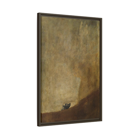 Dog Canvas Wall Art Print - Goya Animal Painting