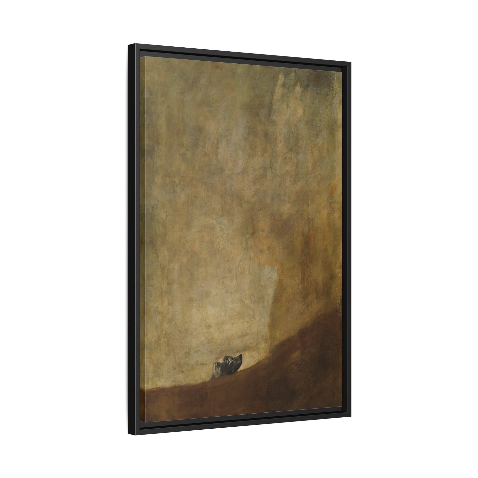 Dog Canvas Wall Art Print - Goya Animal Painting - YesArtYes