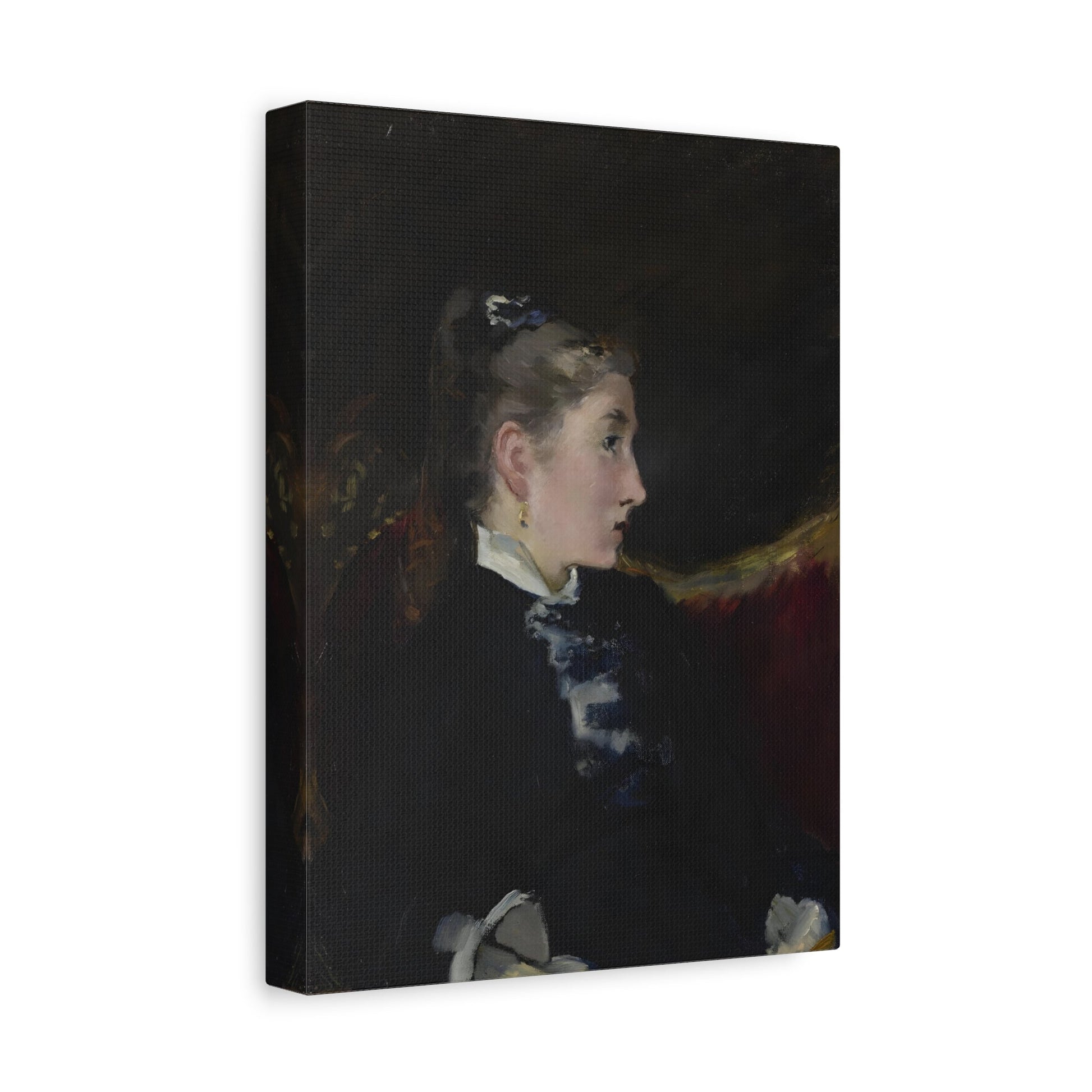 Edouard Manet Profile of a Young Girl - Canvas Art Reproduction