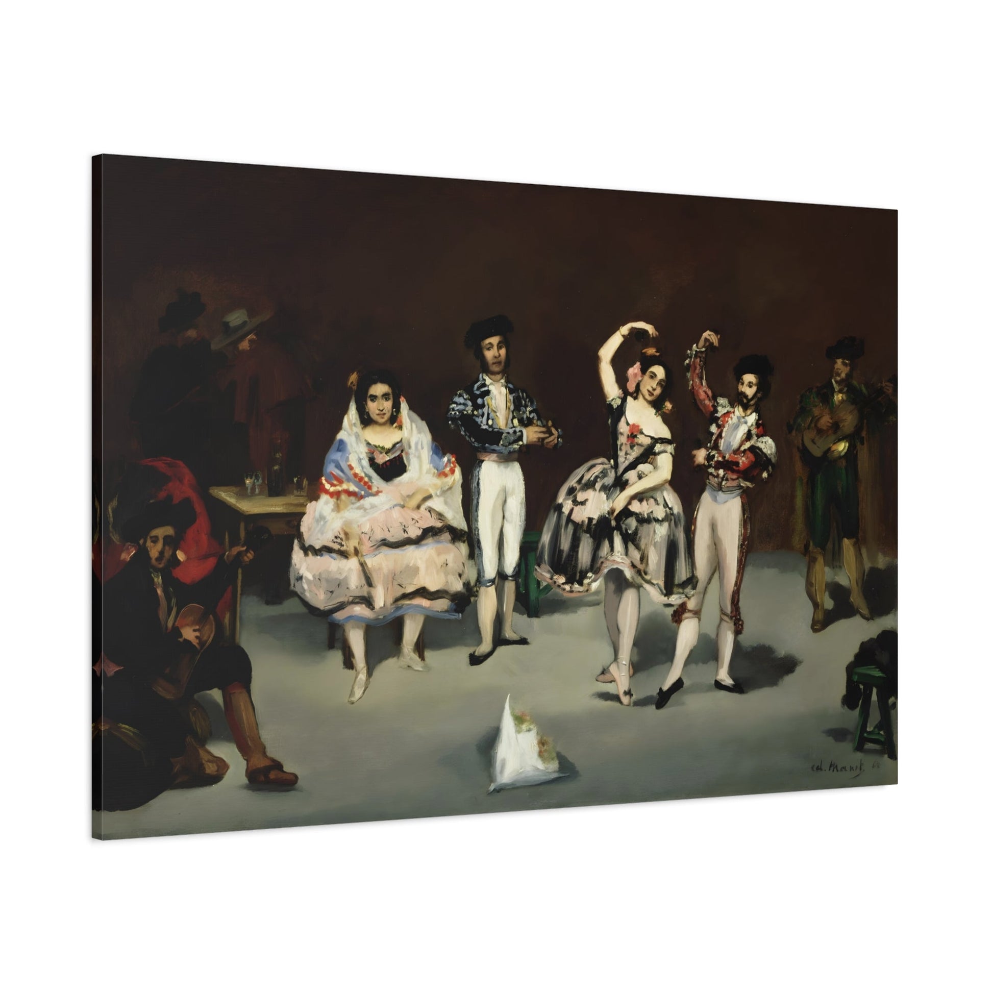 Edouard Manet The Spanish Ballet - Canvas Art Reproduction