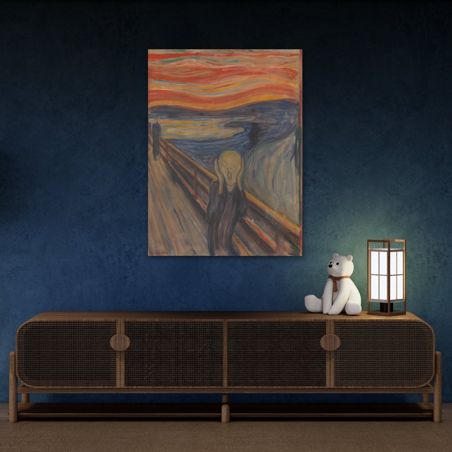 Edvard Munch The Scream Canvas Print - Famous Artist Wall Art - YesArtYes