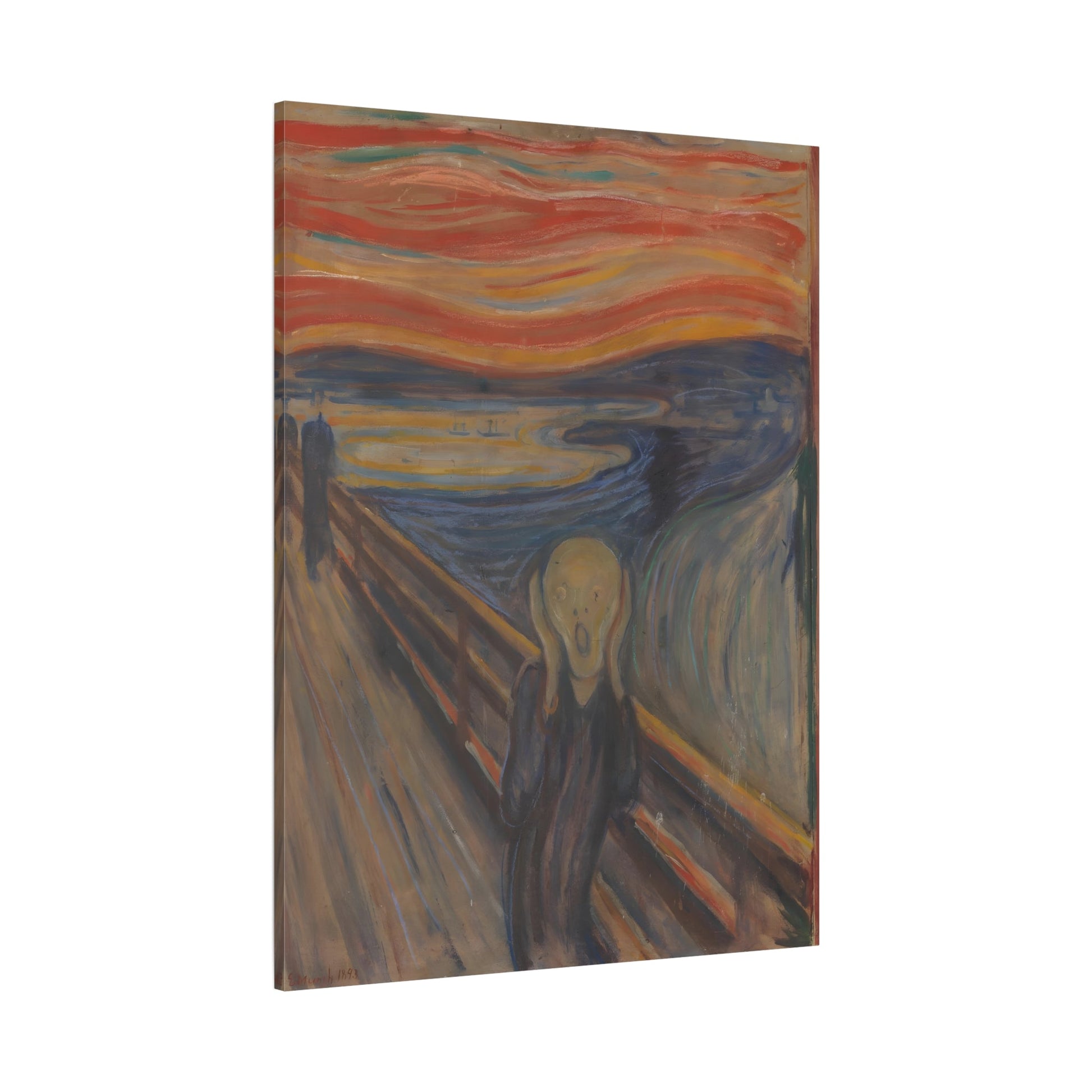 Edvard Munch The Scream Canvas Print - Famous Artist Wall Art - YesArtYes