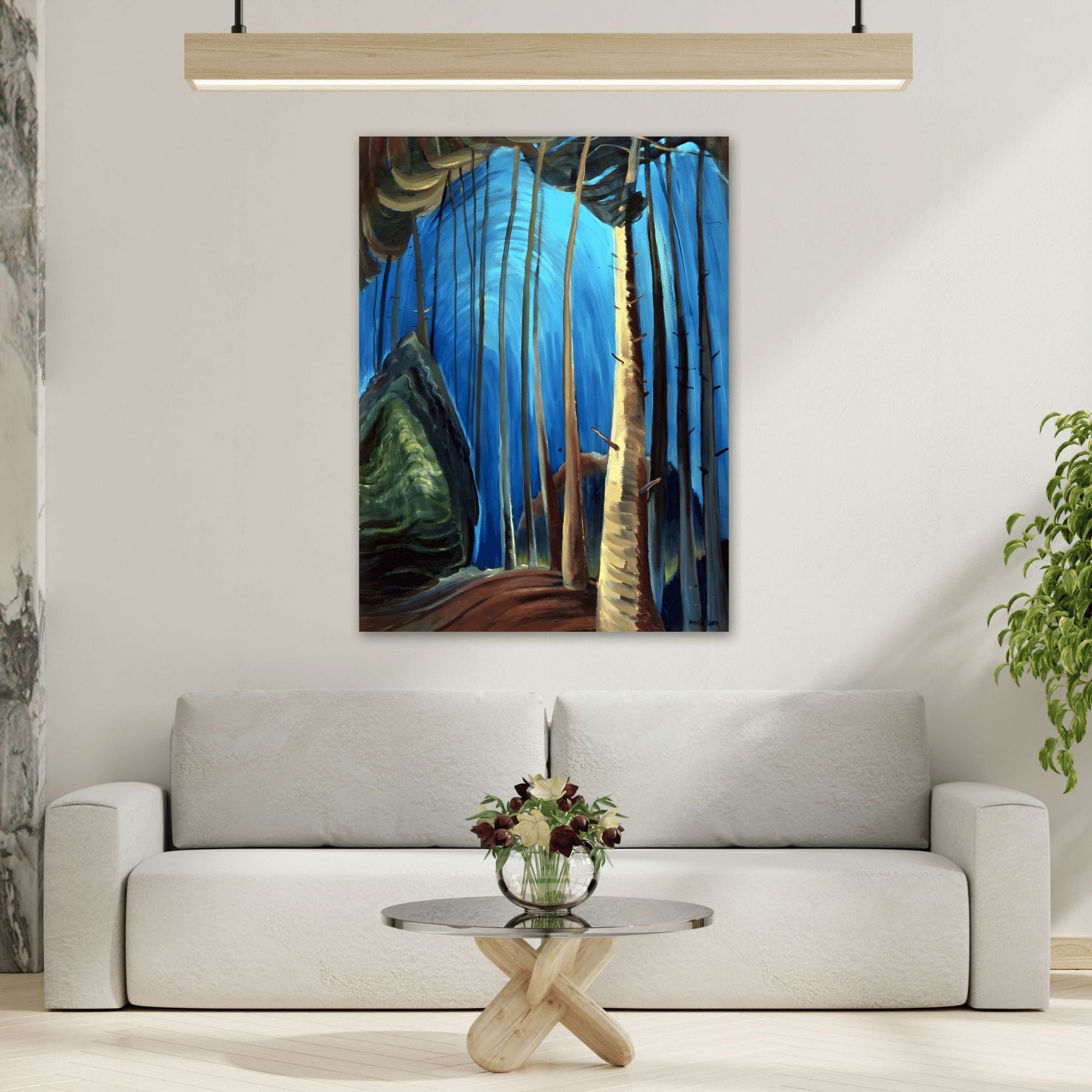 Emily Carr Blue Sky - Canvas Art Reproduction