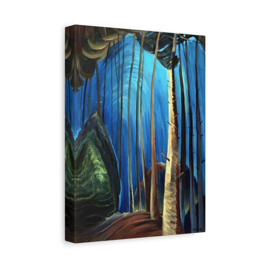 Emily Carr Blue Sky Canvas Wall Art Canada Print - YesArtYes