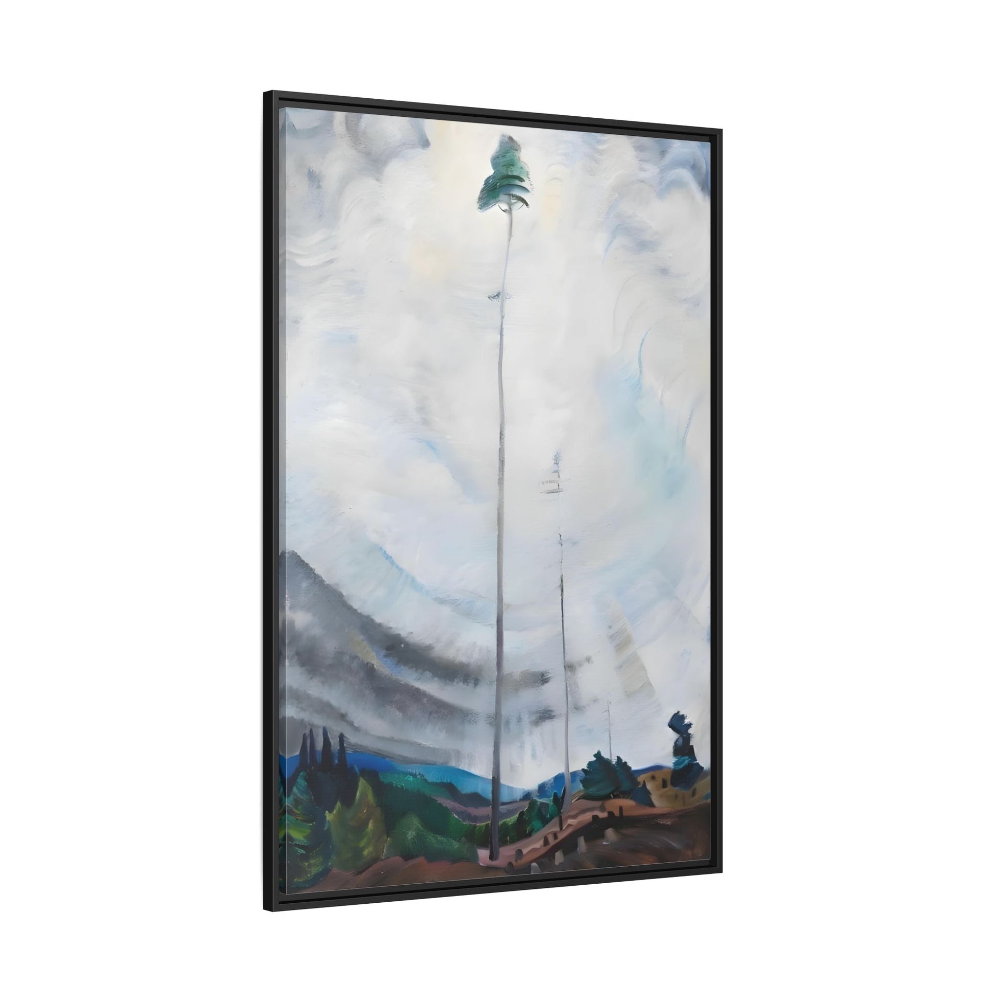 Emily Carr Canvas Wall Art Print - Scorned as Timber Beloved of the Sky