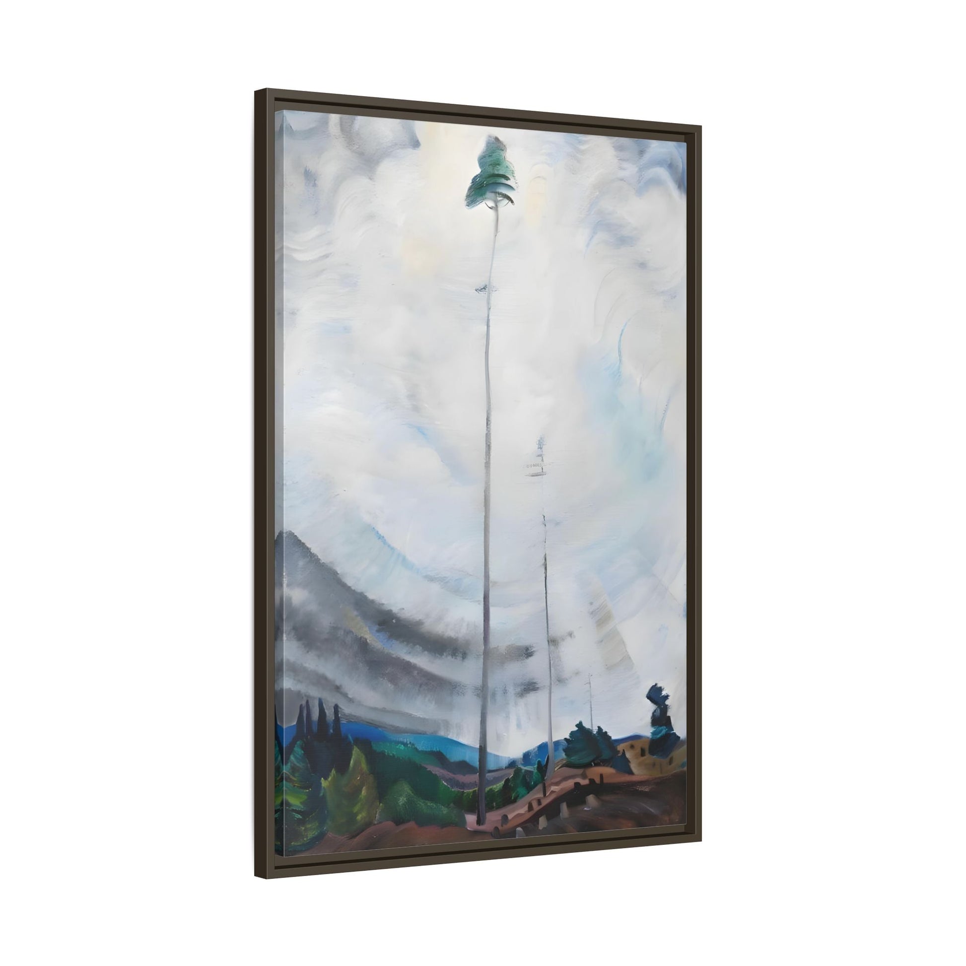 Emily Carr Canvas Wall Art Print - Scorned as Timber Beloved of the Sky