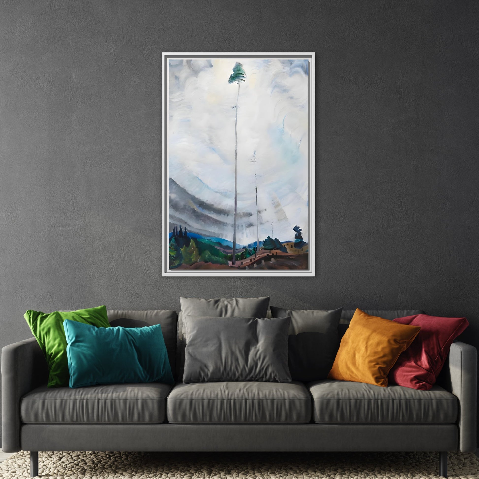 Emily Carr Canvas Wall Art Print - Scorned as Timber Beloved of the Sky - YesArtYes