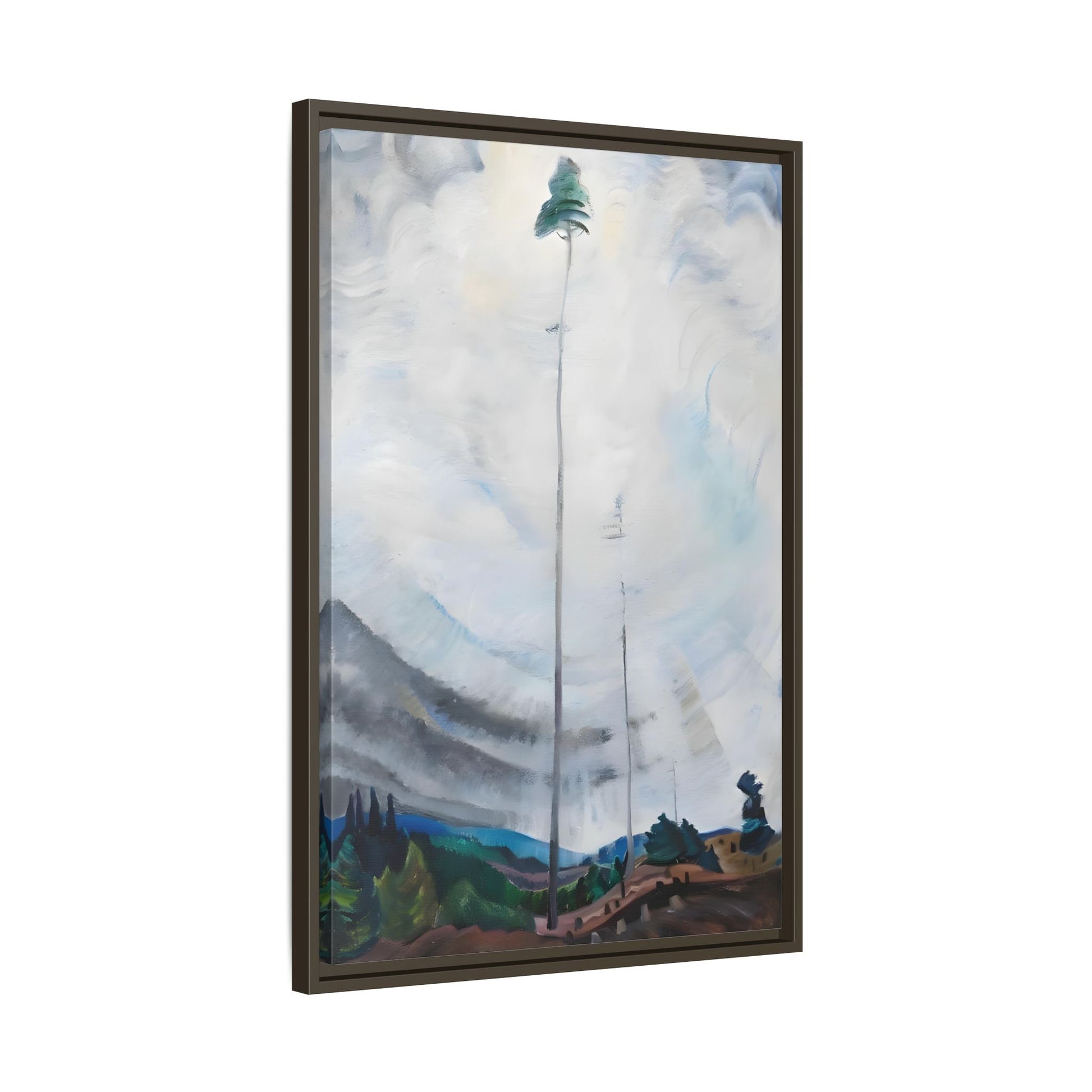 Emily Carr Canvas Wall Art Print - Scorned as Timber Beloved of the Sky