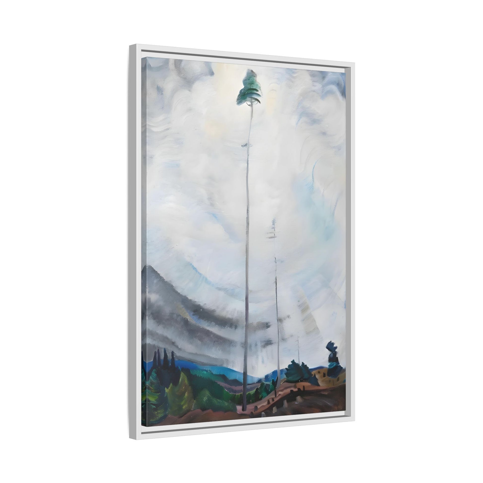 Emily Carr Canvas Wall Art Print - Scorned as Timber Beloved of the Sky