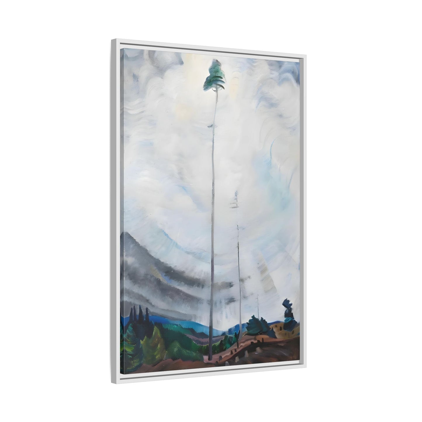 Emily Carr Canvas Wall Art Print - Scorned as Timber Beloved of the Sky - YesArtYes