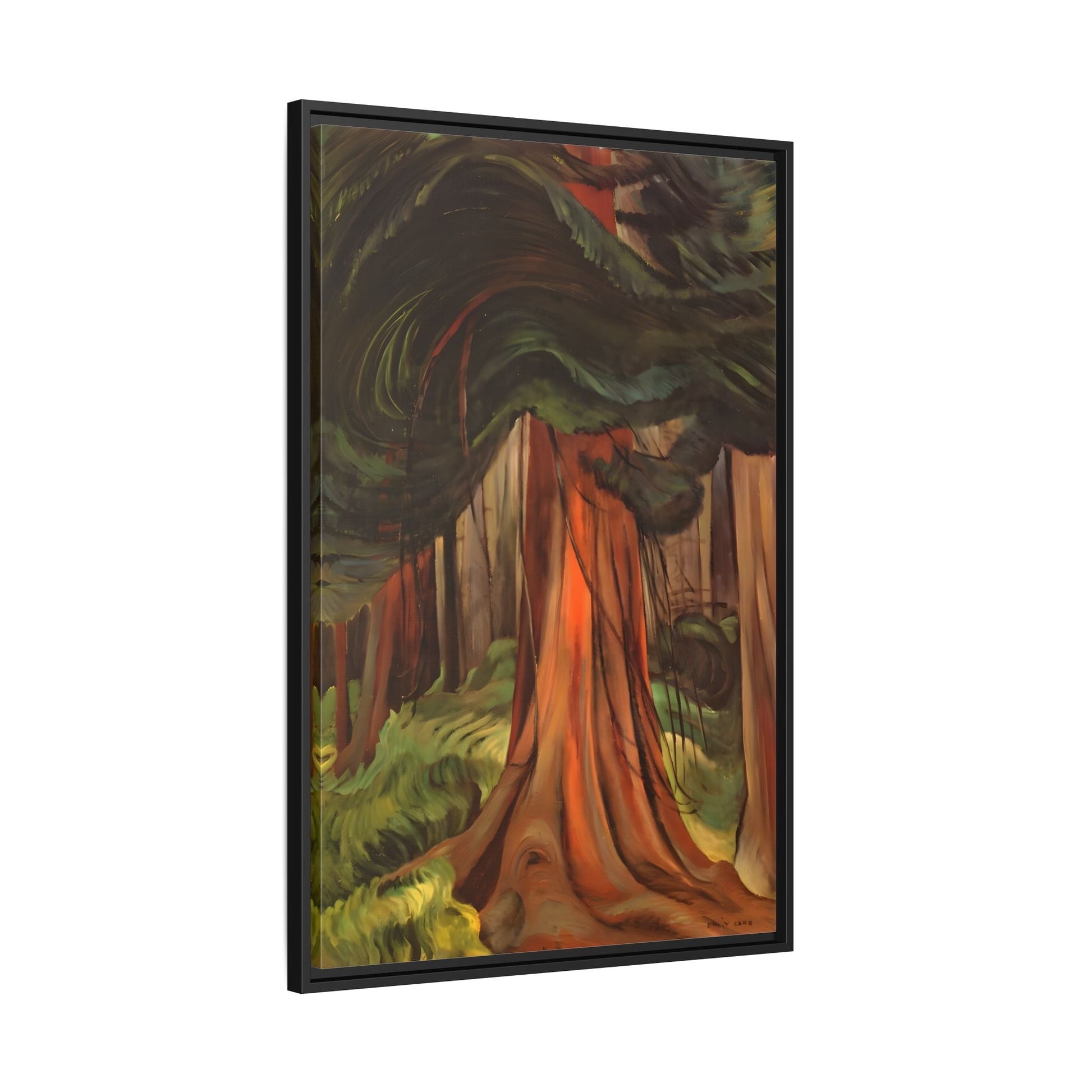 Emily Carr Red Cedar Canada - Canvas Wall Art Print - YesArtYes